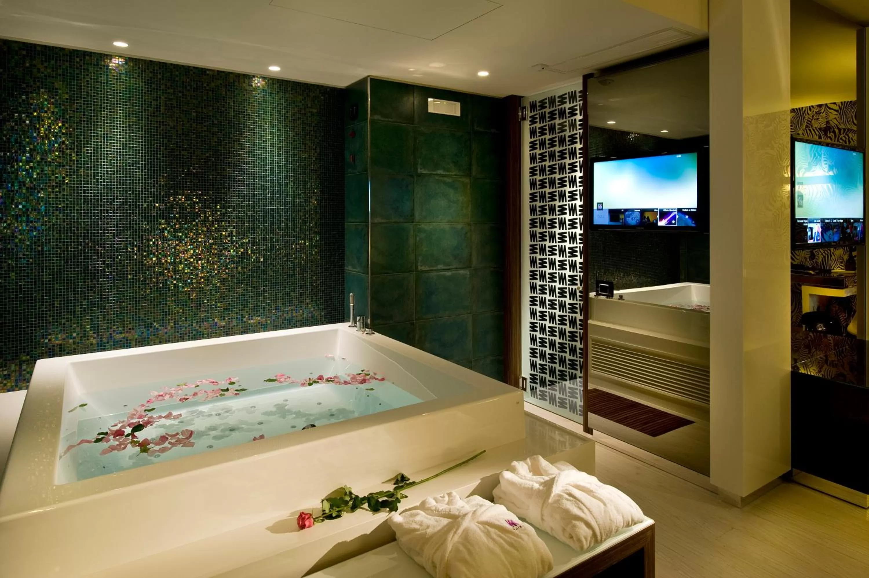 Bath, Bed in Viola Mhotel