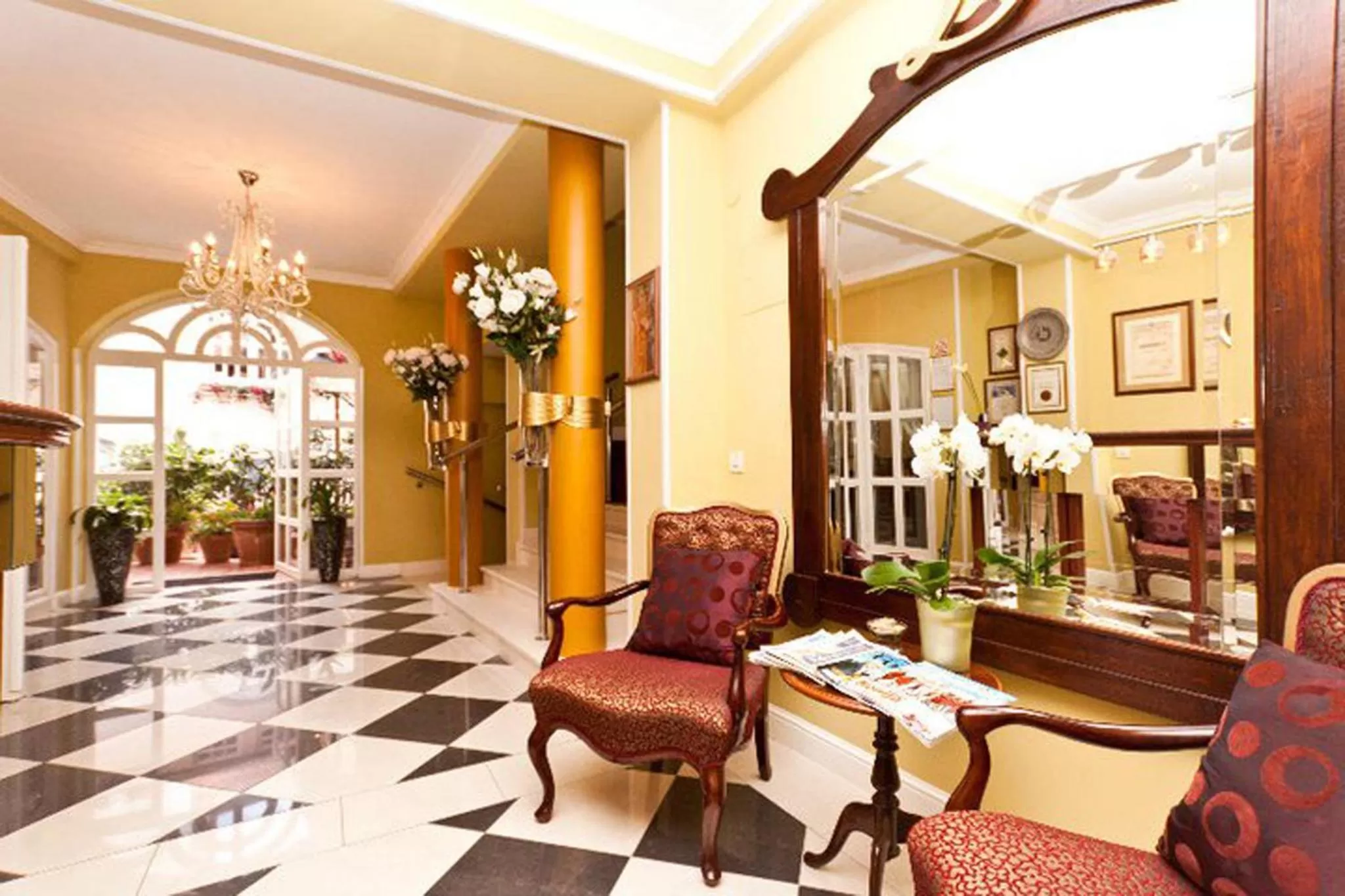 Area and facilities, Lobby/Reception in Hotel Livadić