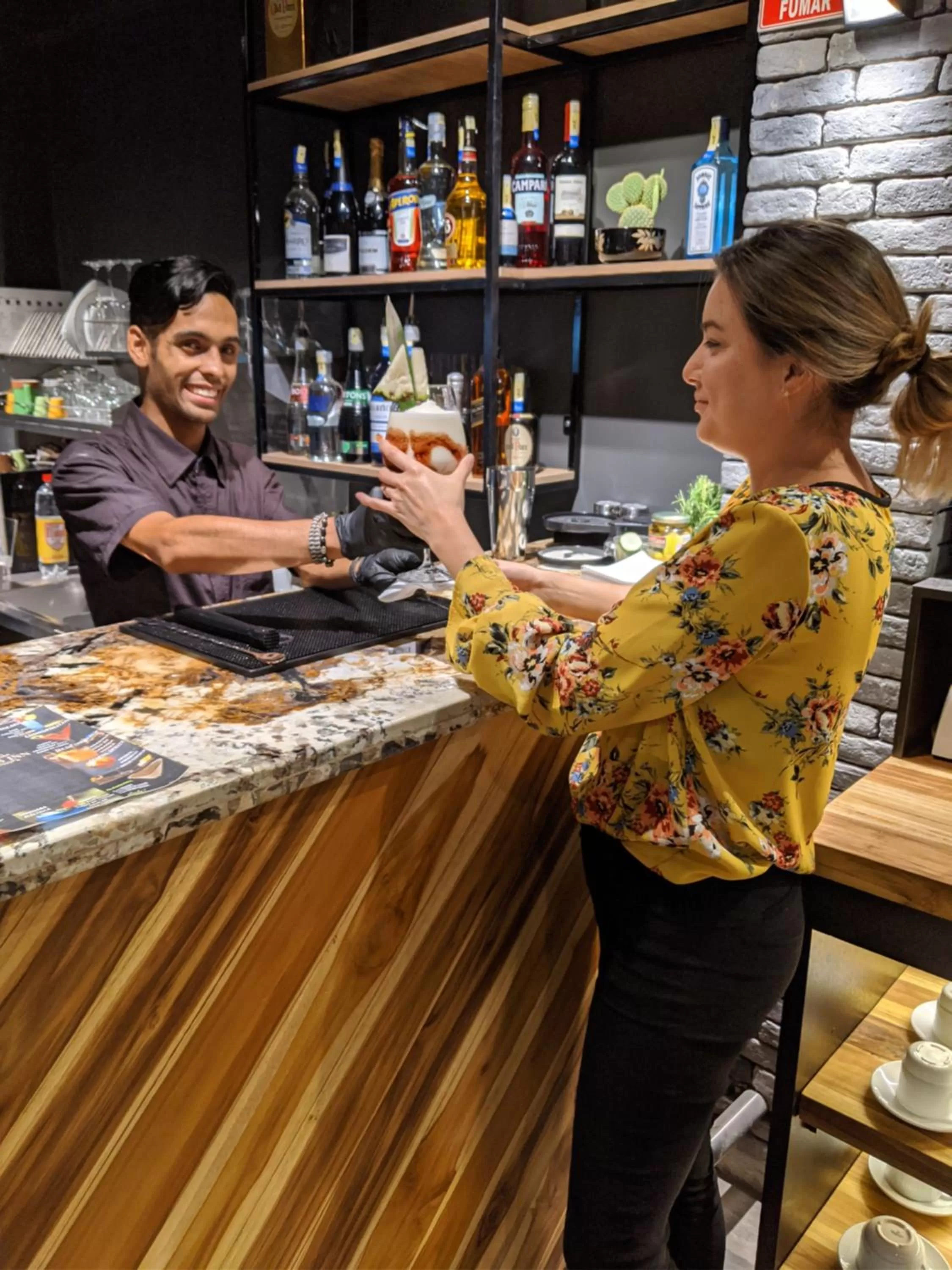 Lounge or bar in Cedros Inn Boutique Hotel