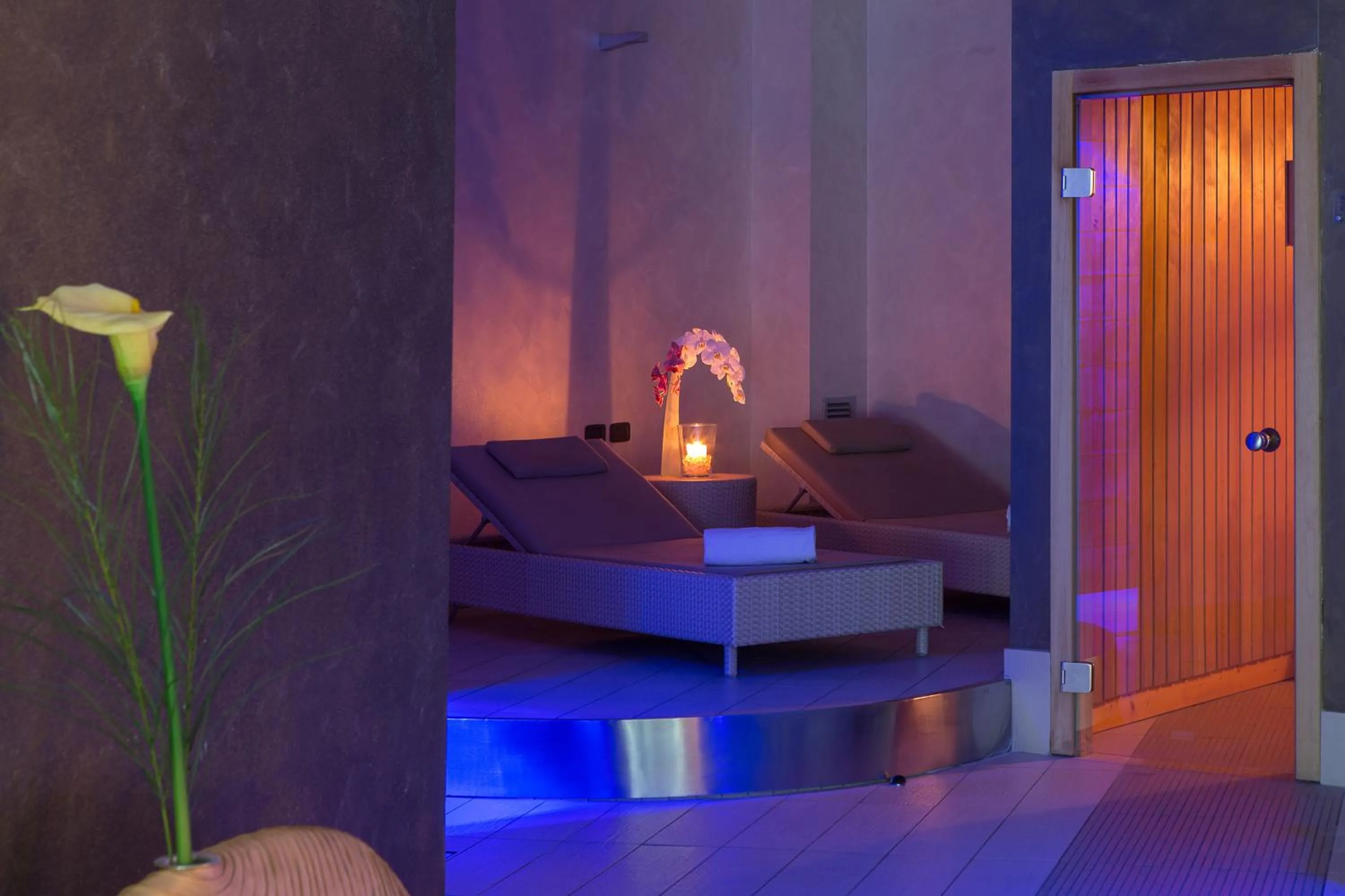 Spa and wellness centre/facilities in Winter Garden Hotel Bergamo Airport