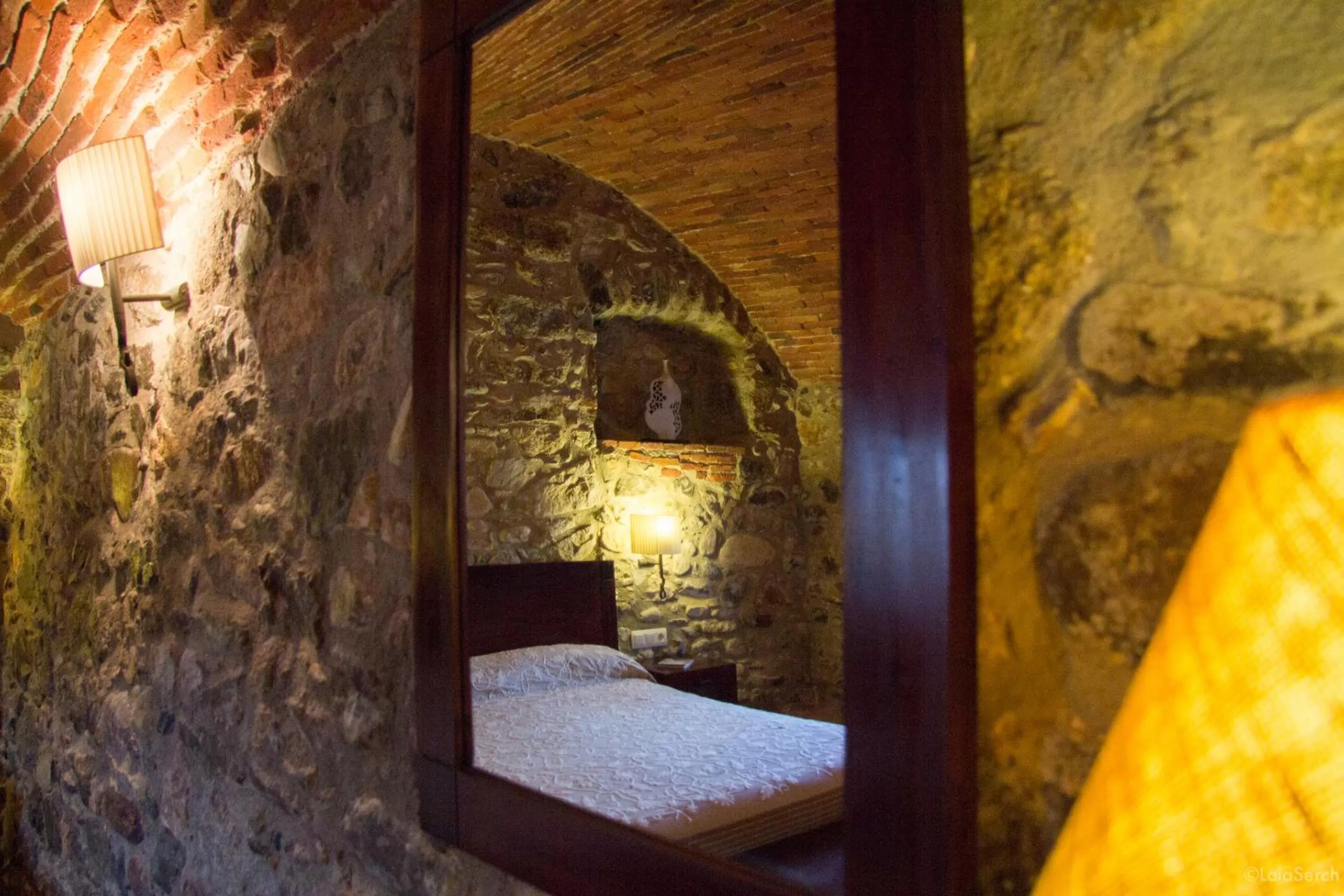 Bed in Hotel Mas 1670 - Adults Only