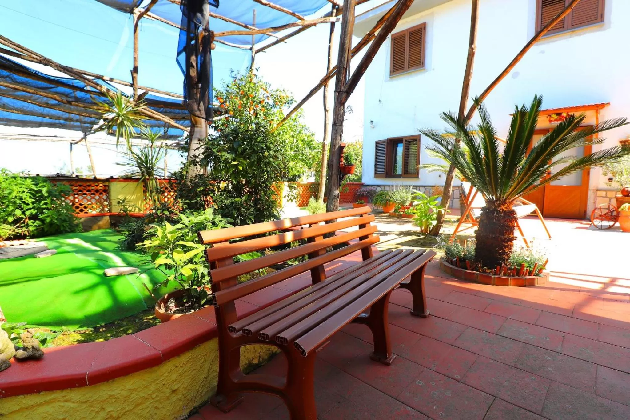 Garden in La Maison de Titty & Margherita