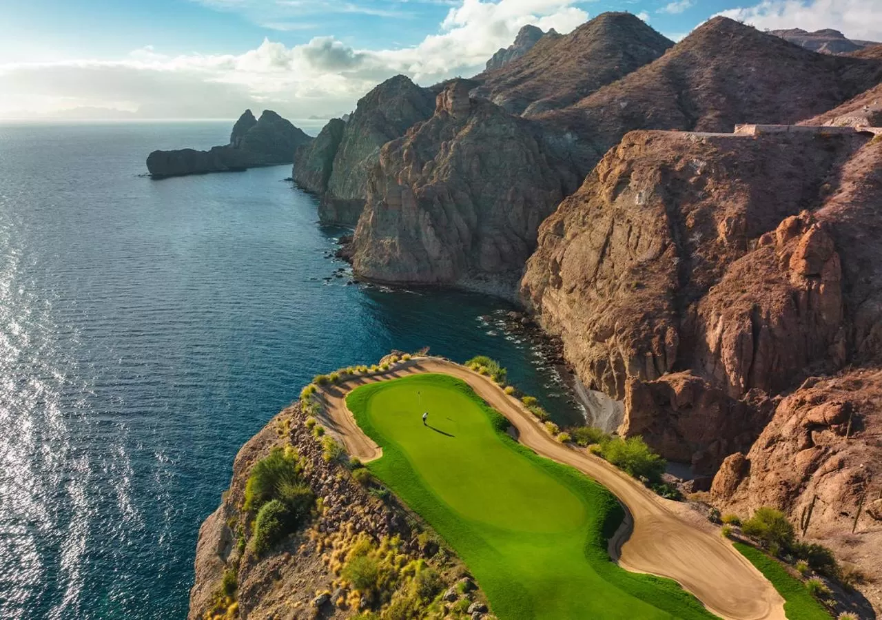 Bird's eye view in Villa del Palmar at the Islands of Loreto
