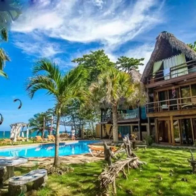 Property building in Cabarete Maravilla Eco Lodge Boutique Beach Surf Encuentro, Kite, by AA Crypto Group