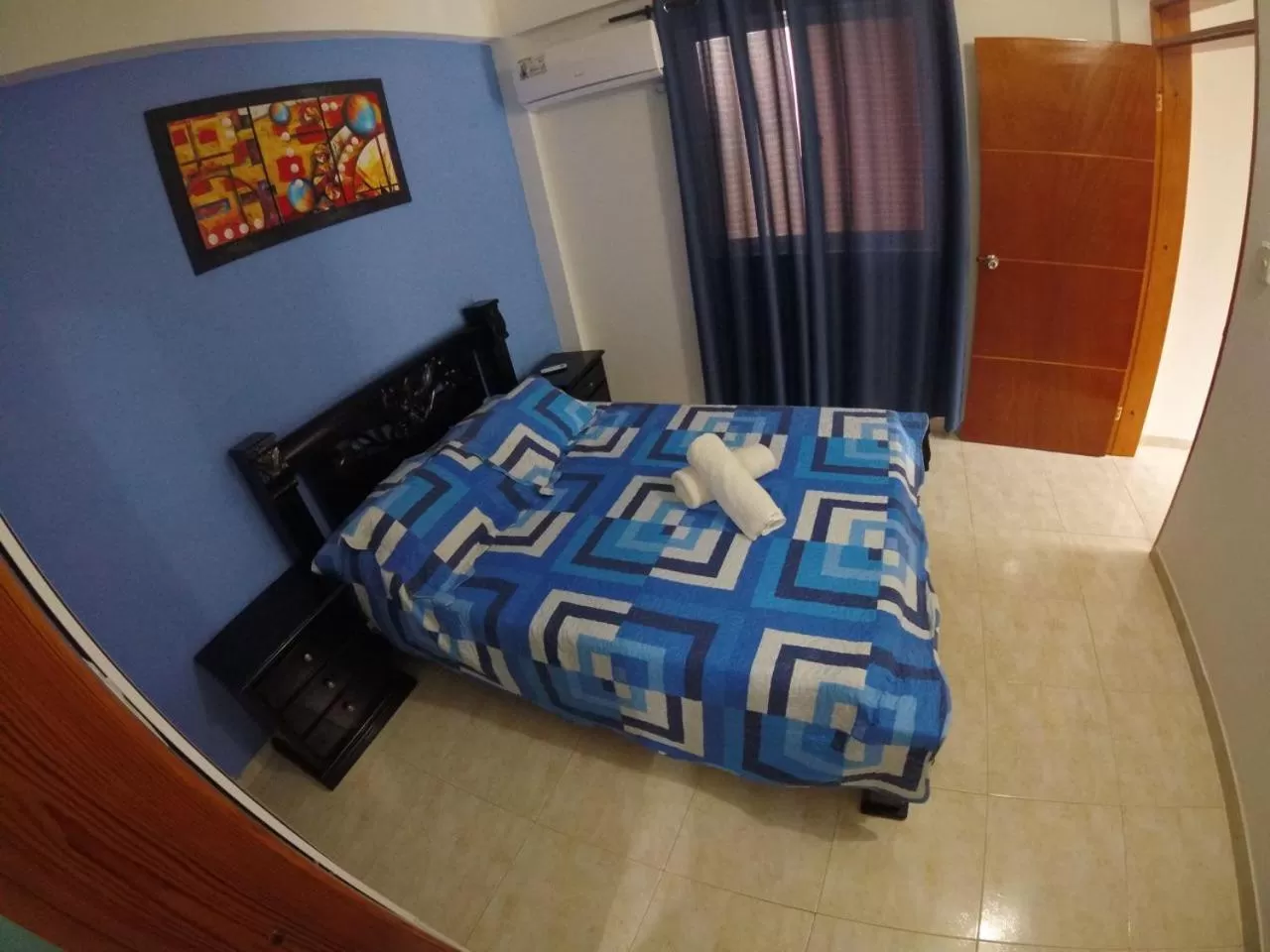 Bed in Apartamento Miss Brigida