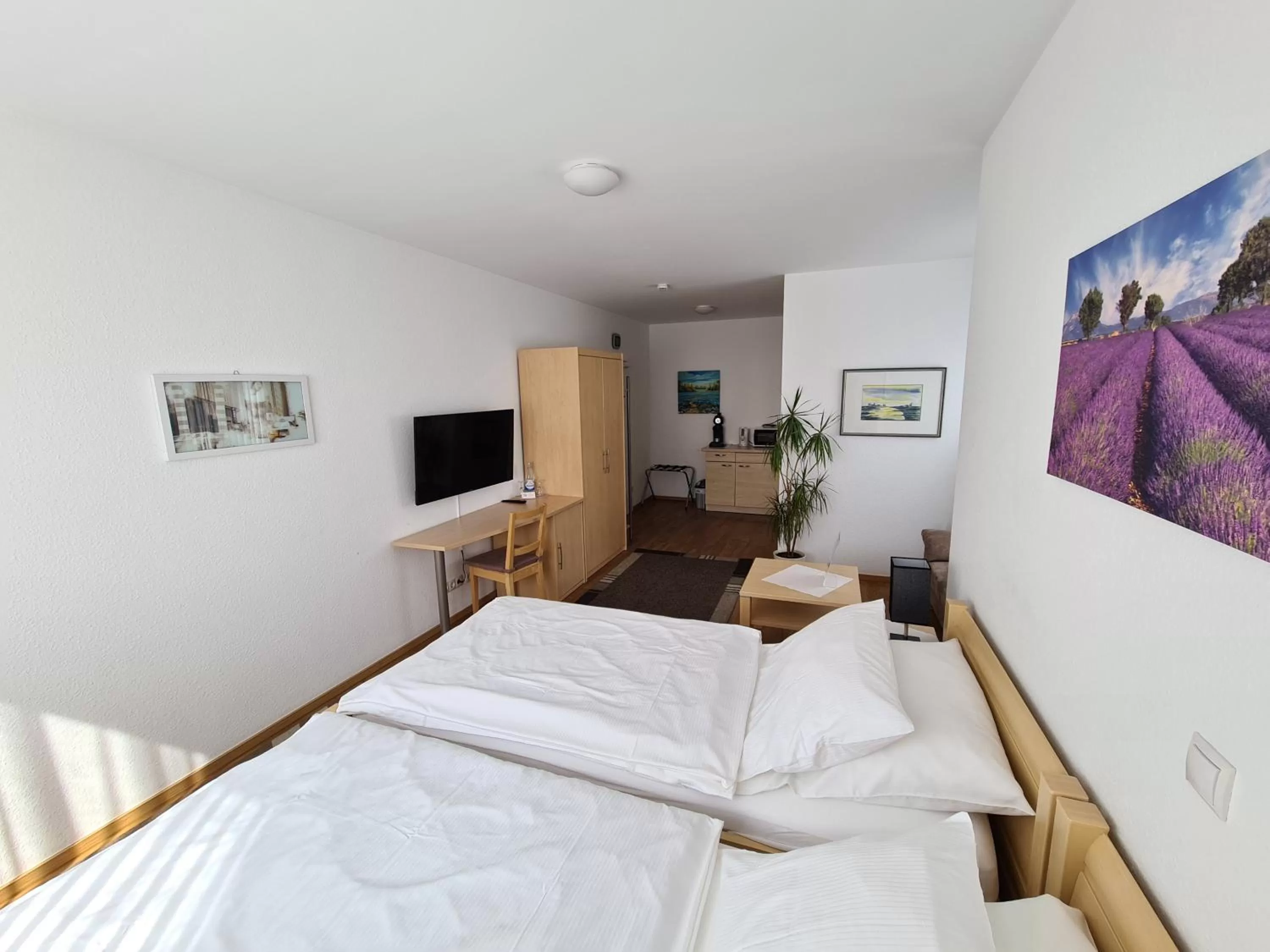 Bed in Hotel Am Wintergarten