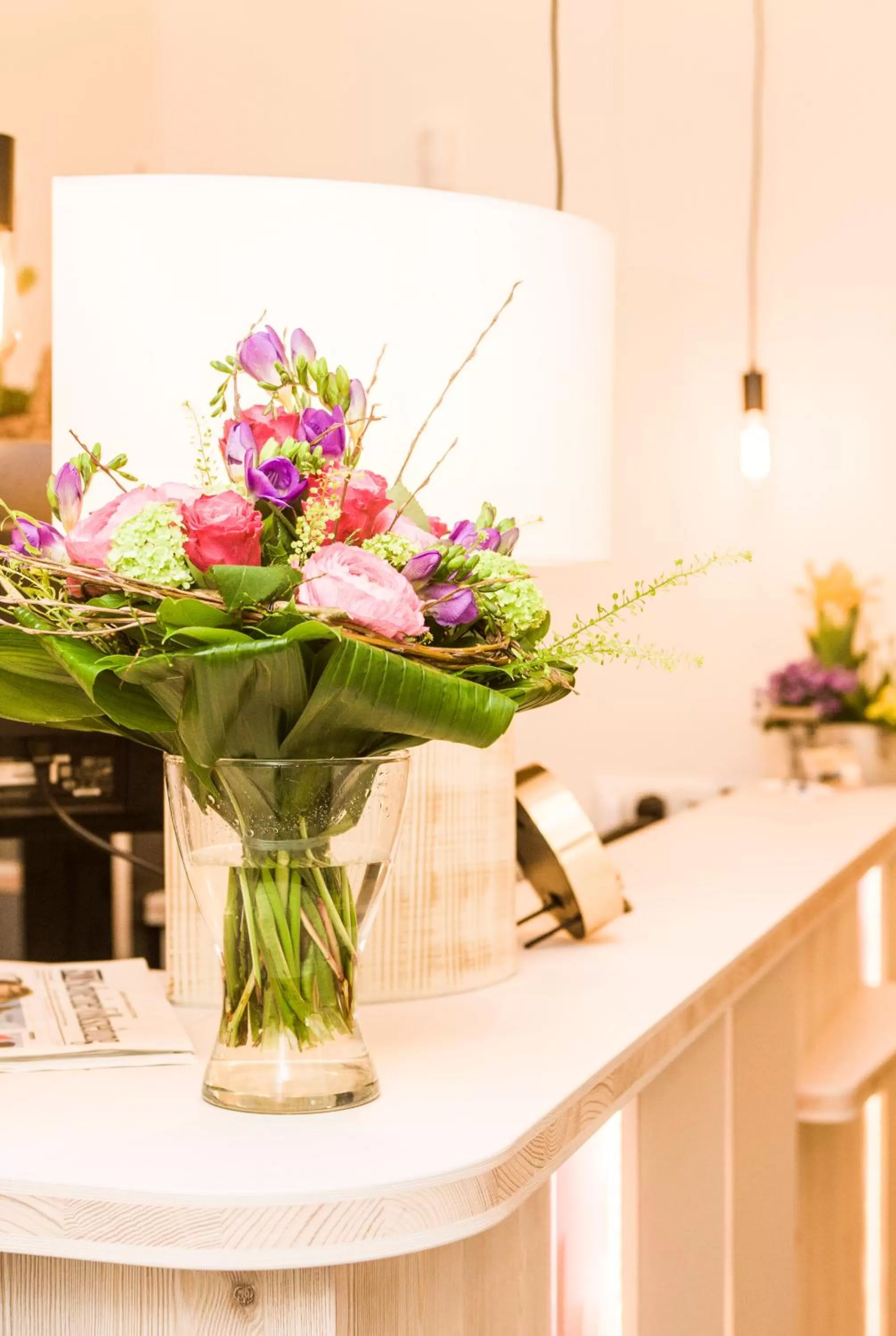 Lobby or reception in Gästehaus Scharfe Kurve