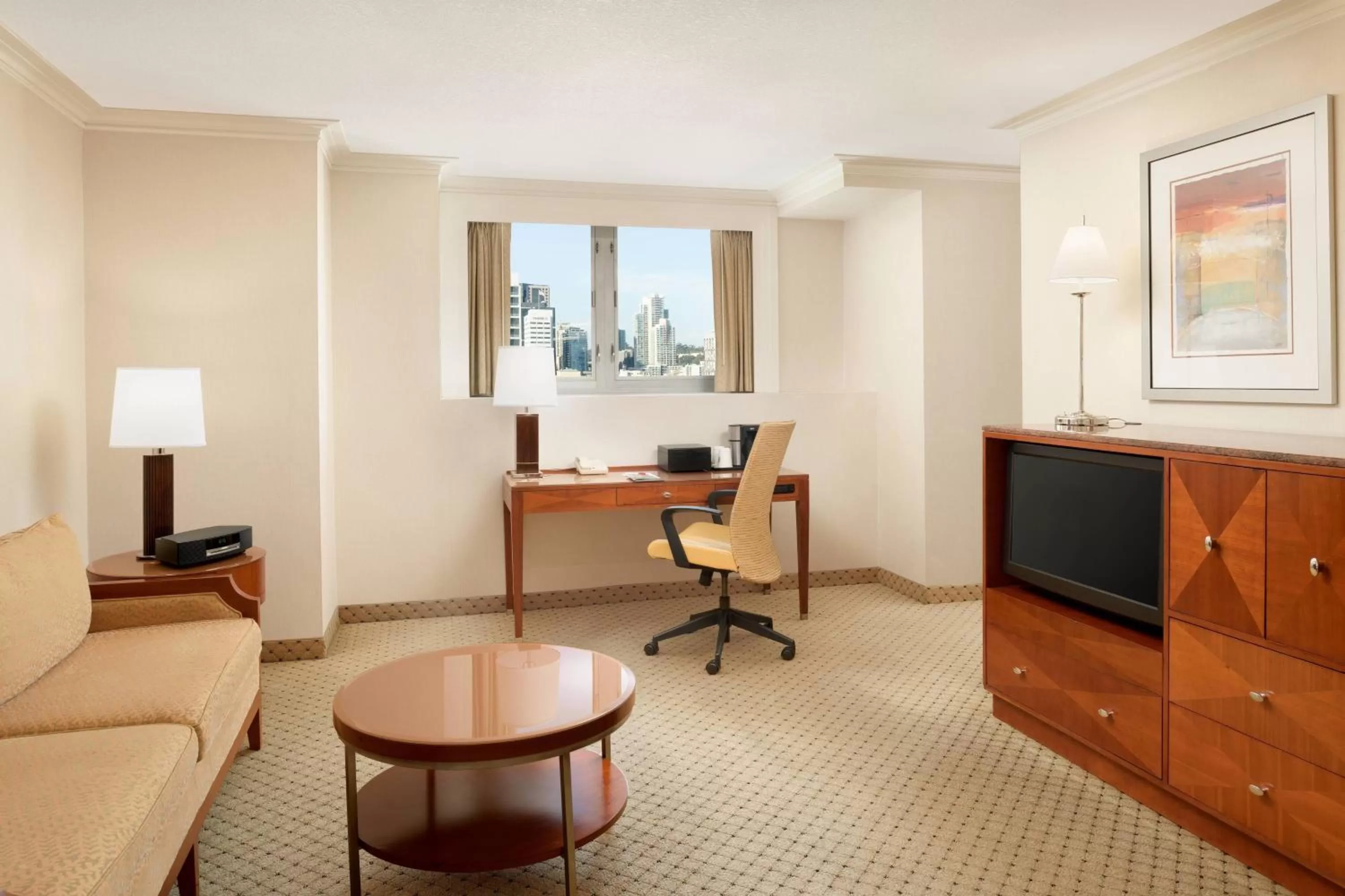 Bedroom in San Diego Marriott Gaslamp Quarter