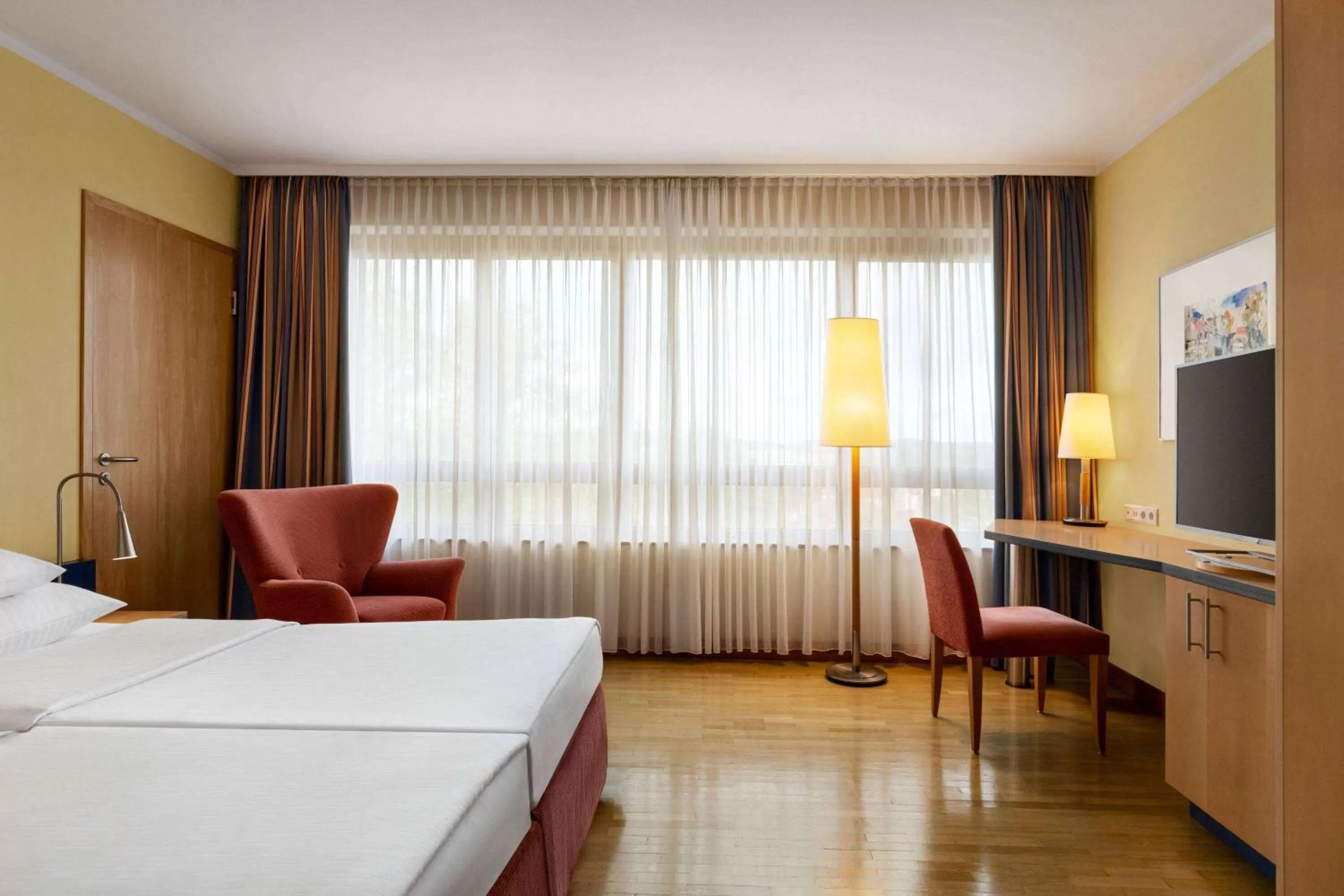 Bed in Vienna House by Wyndham Remarque Osnabrück