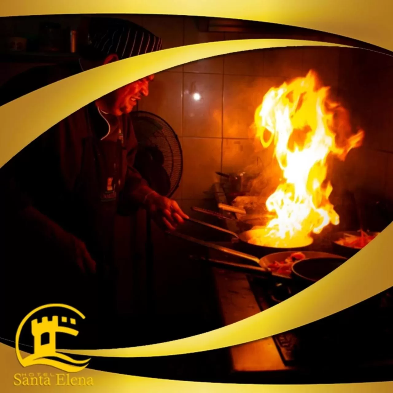 Restaurant/places to eat in Hotel Santa Elena