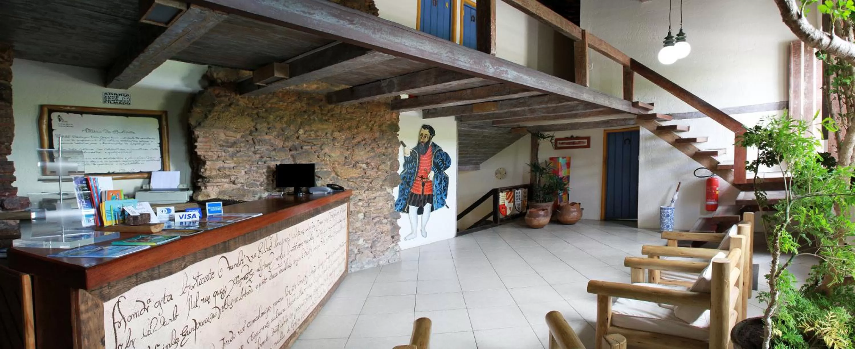 Lobby or reception in Hotel Estalagem Porto Seguro