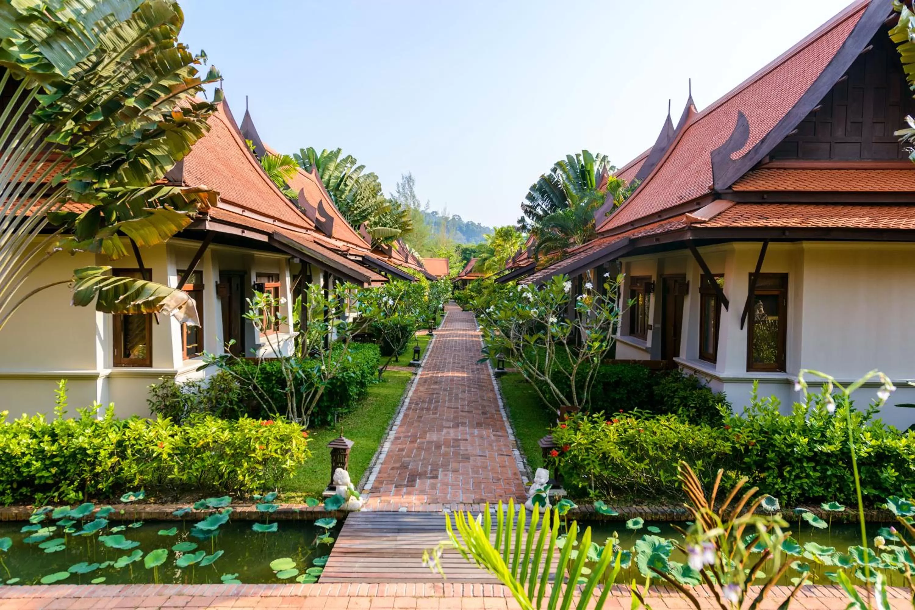 Garden view in Khaolak Bhandari Resort & Spa