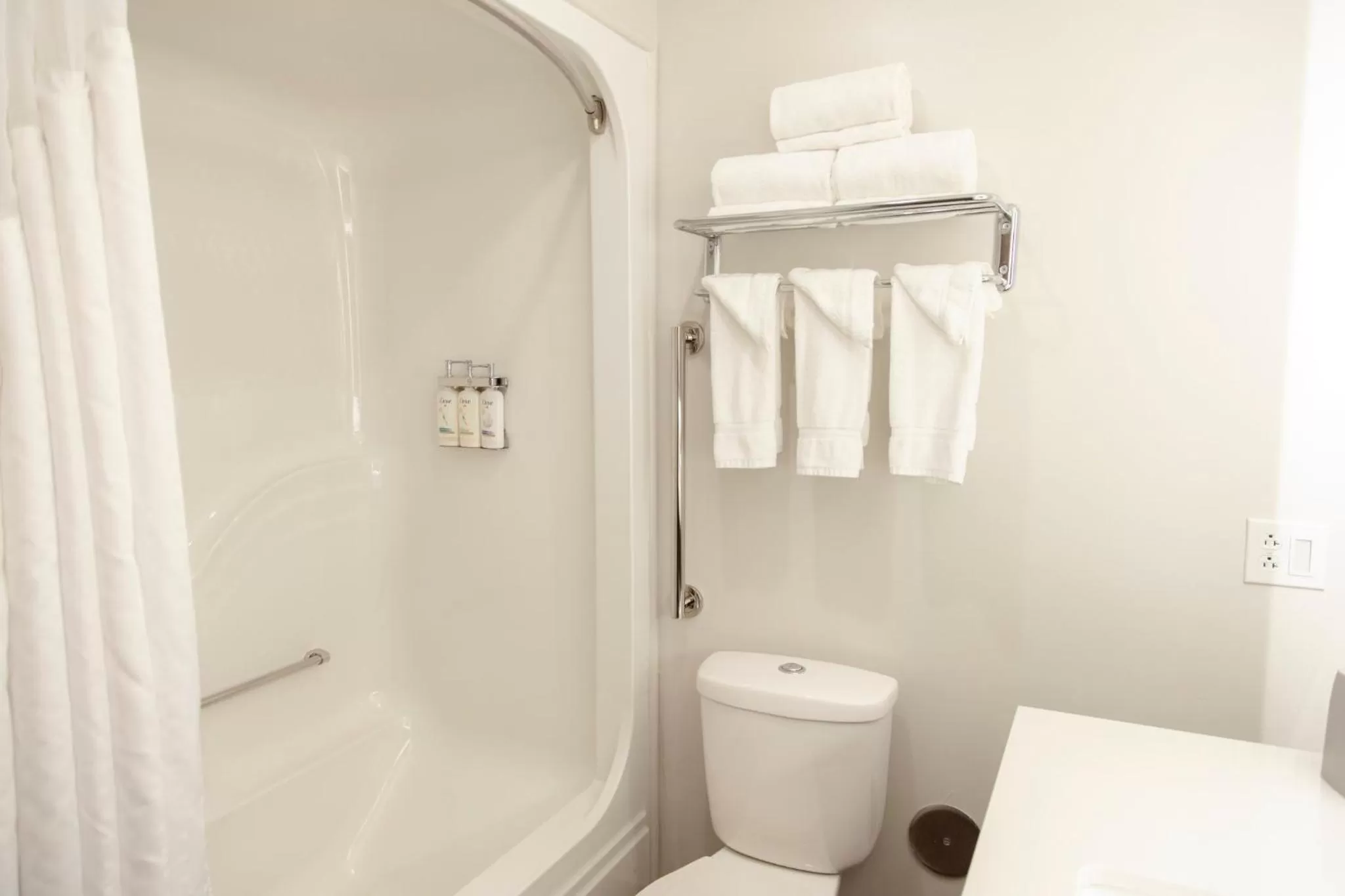 Bathroom in Holiday Inn Express Marshfield - Springfield Area by IHG