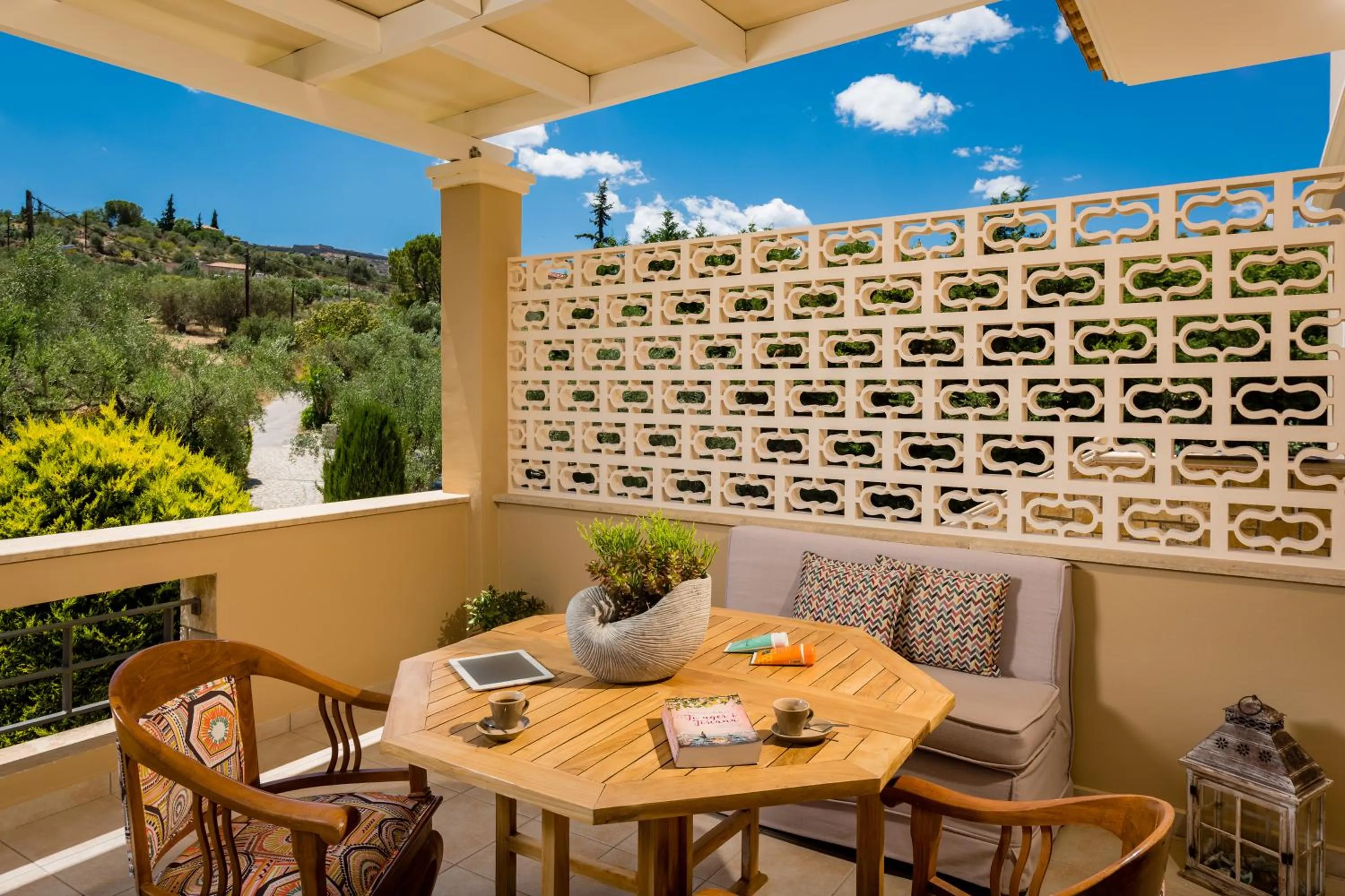 Natural landscape in Anthemion Suites and Villas