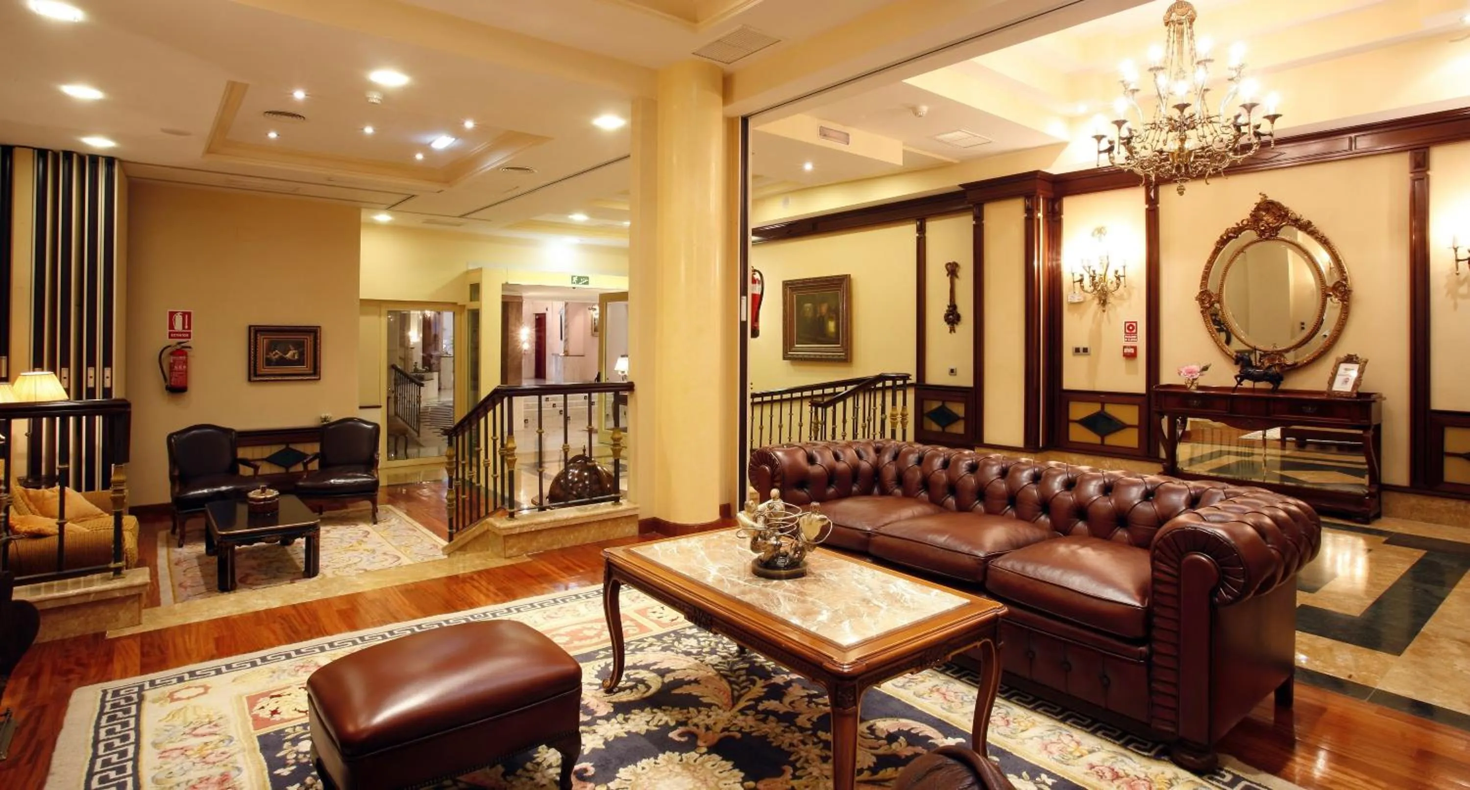 Lobby or reception in Hotel Alcomar