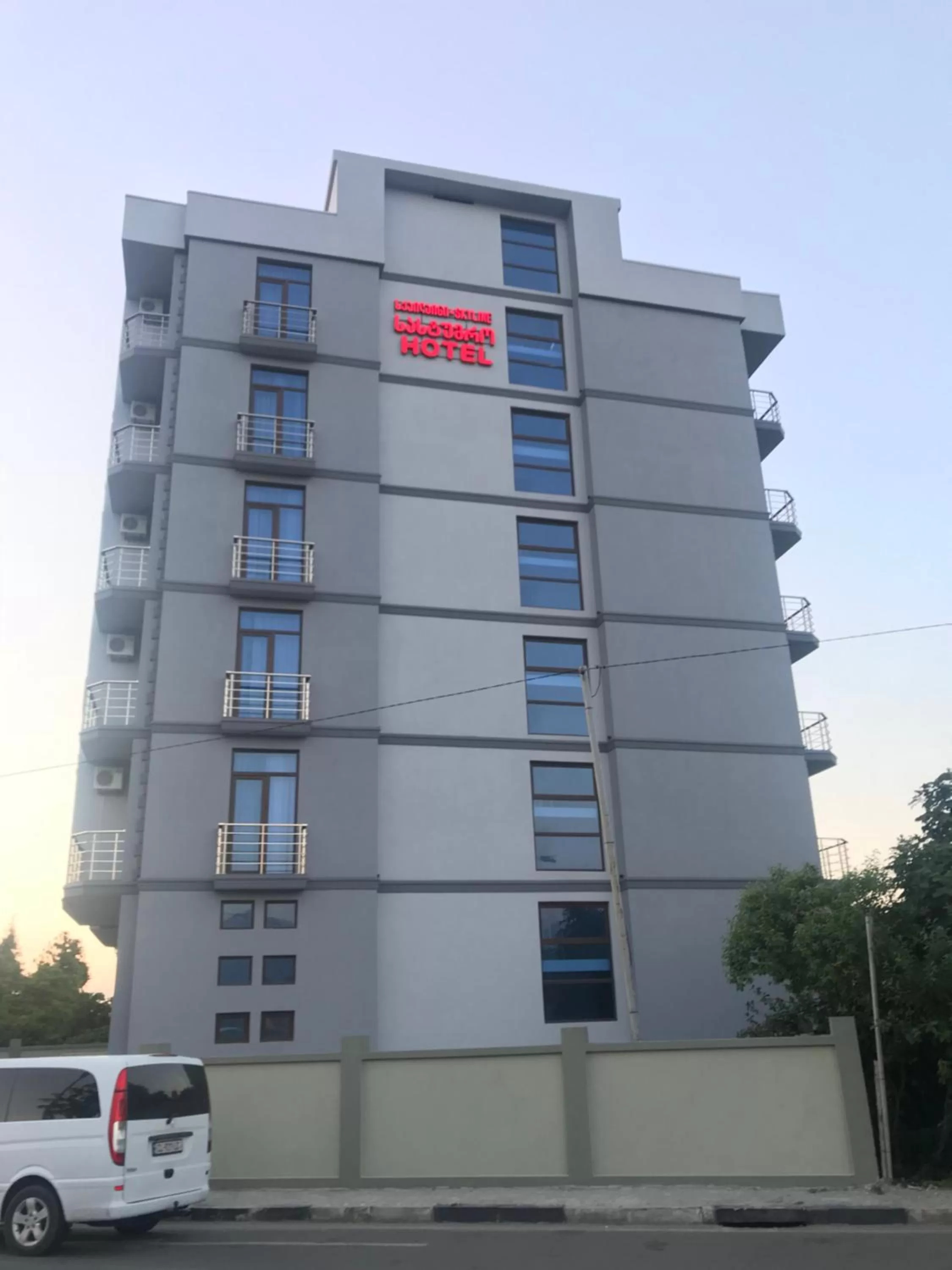 Property Building in Hotel Skyline Batumi
