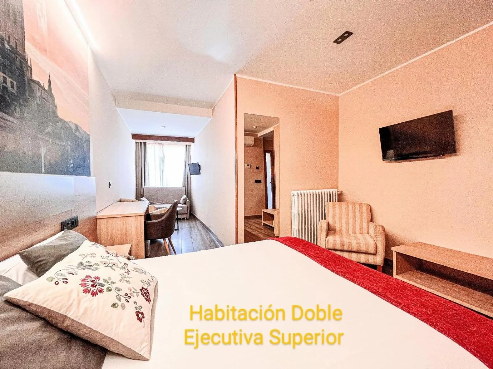 Bed in Hotel Venta Magullo