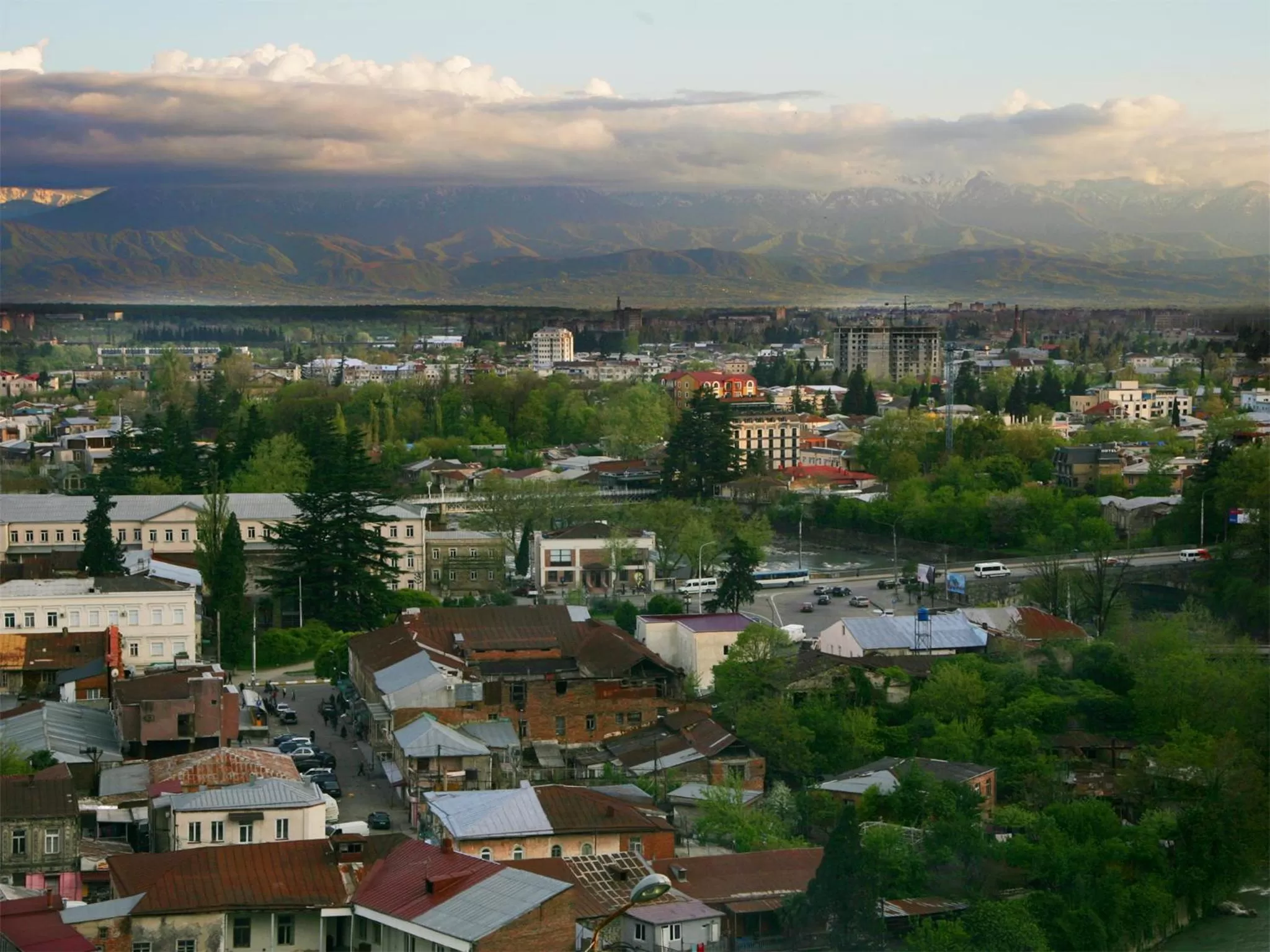 Bird's-eye View in Hotel Tskhumi