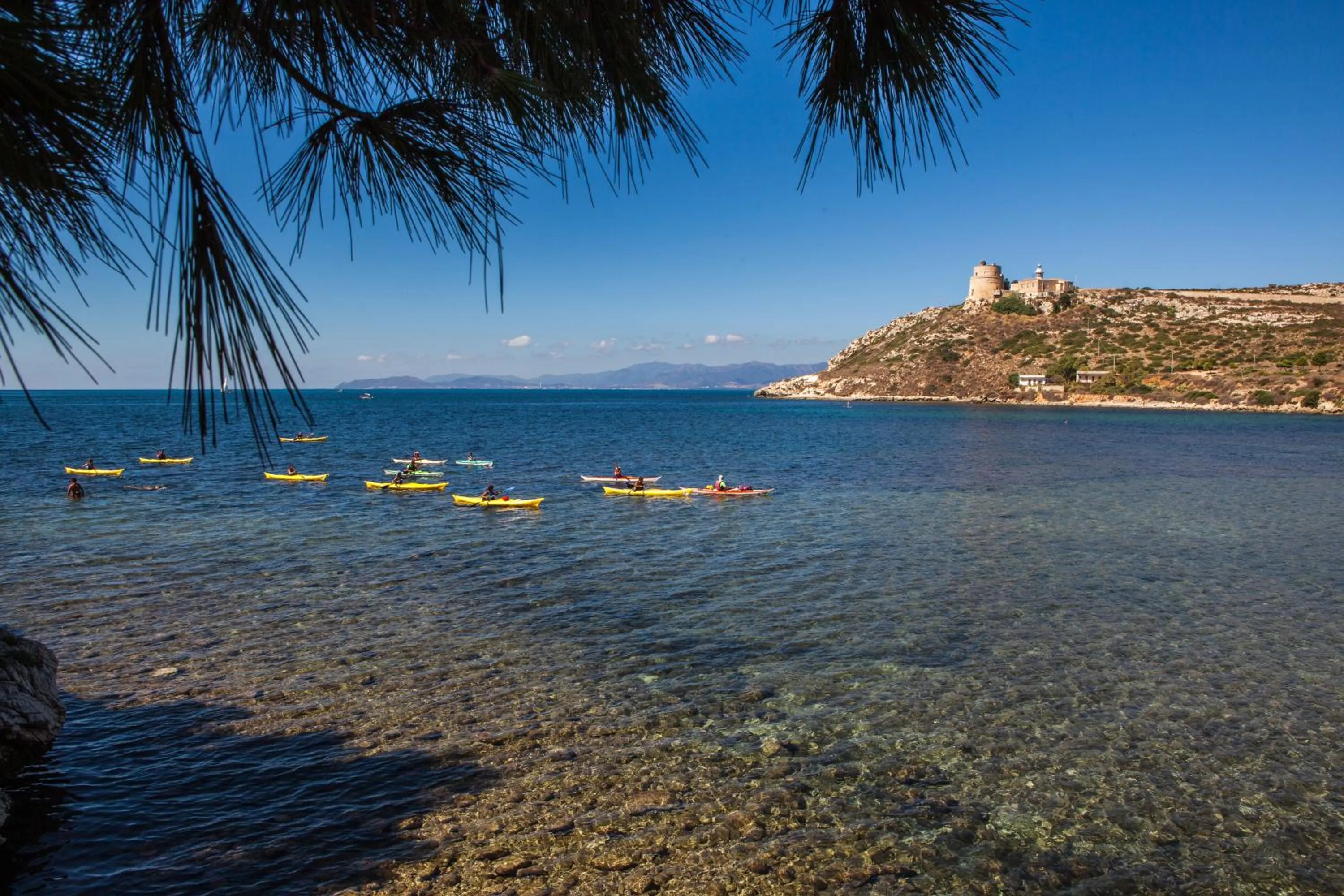 Natural landscape in Hotel Calamosca