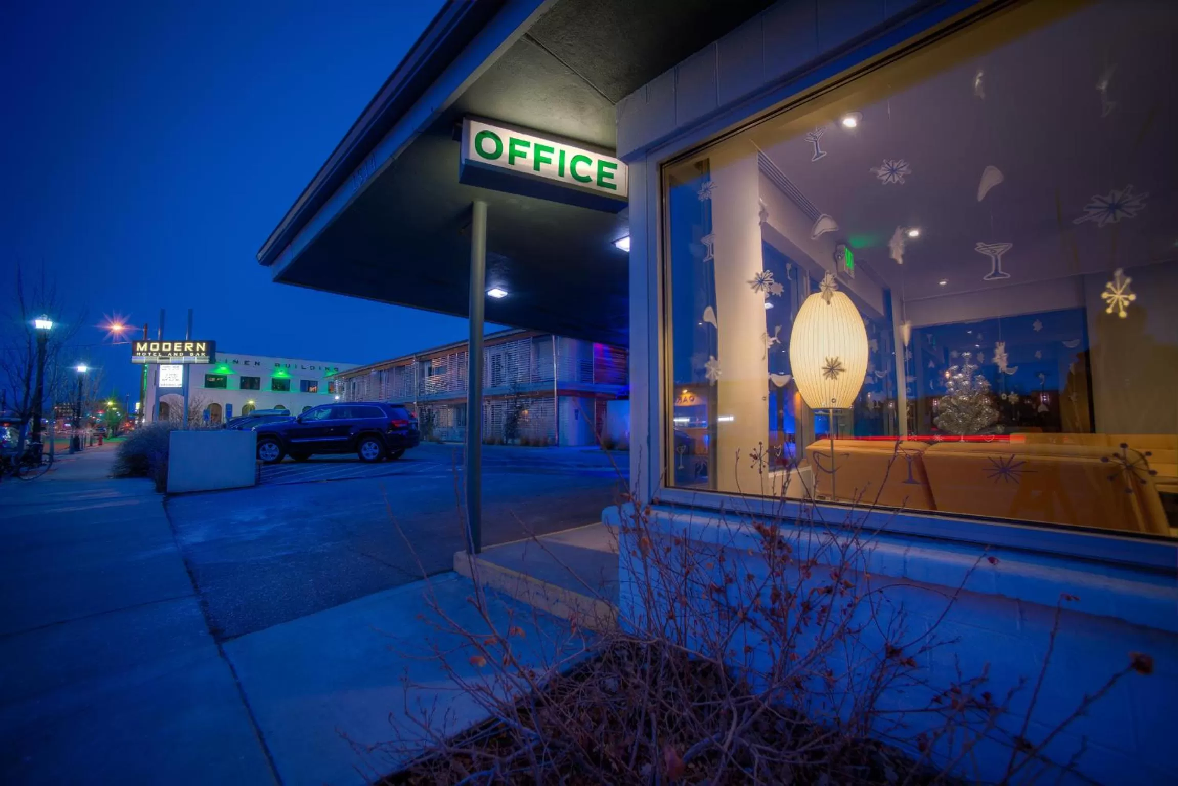 Facade/entrance in Modern Hotel