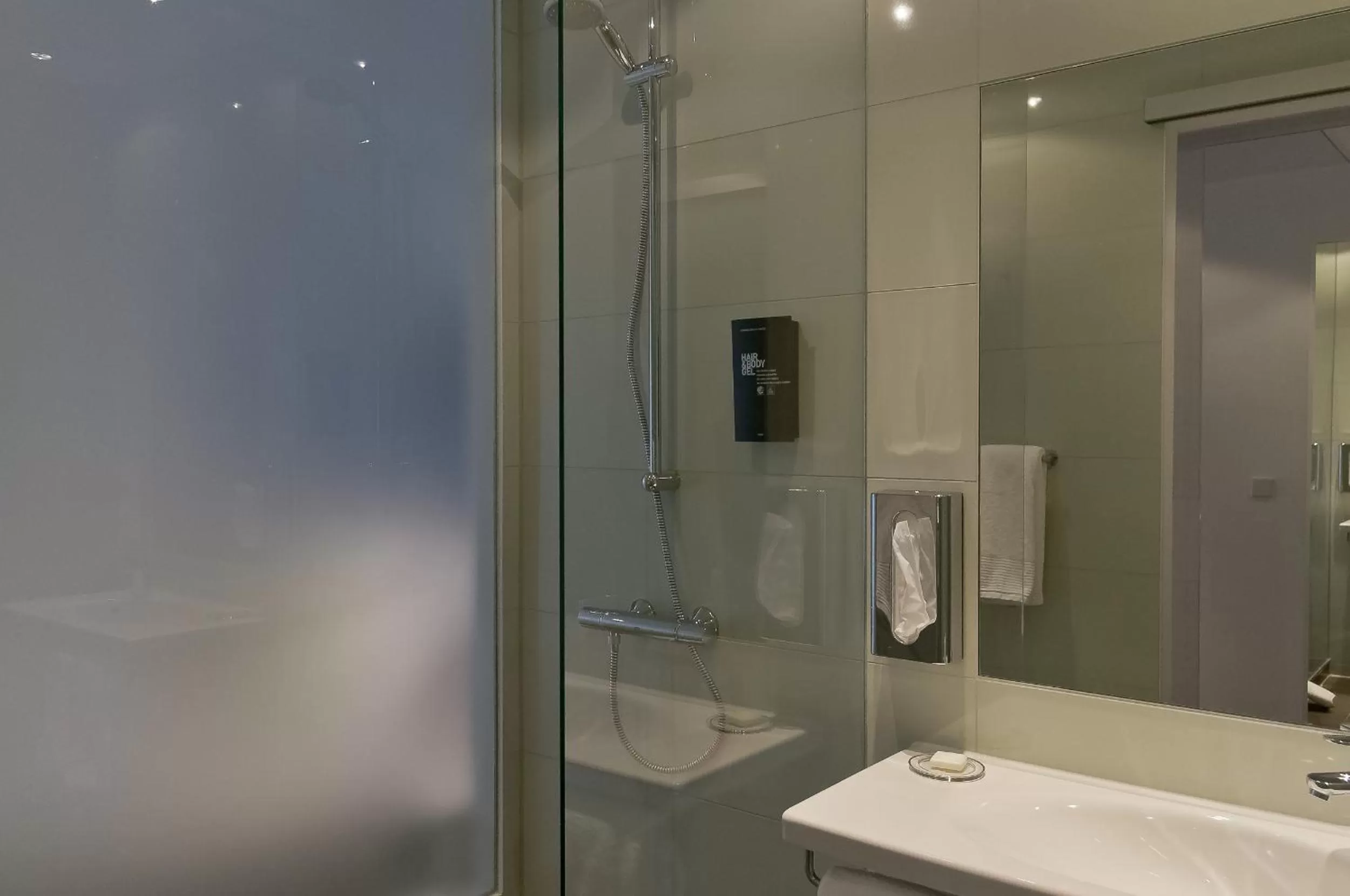 Shower in Super 8 by Wyndham Munich City North