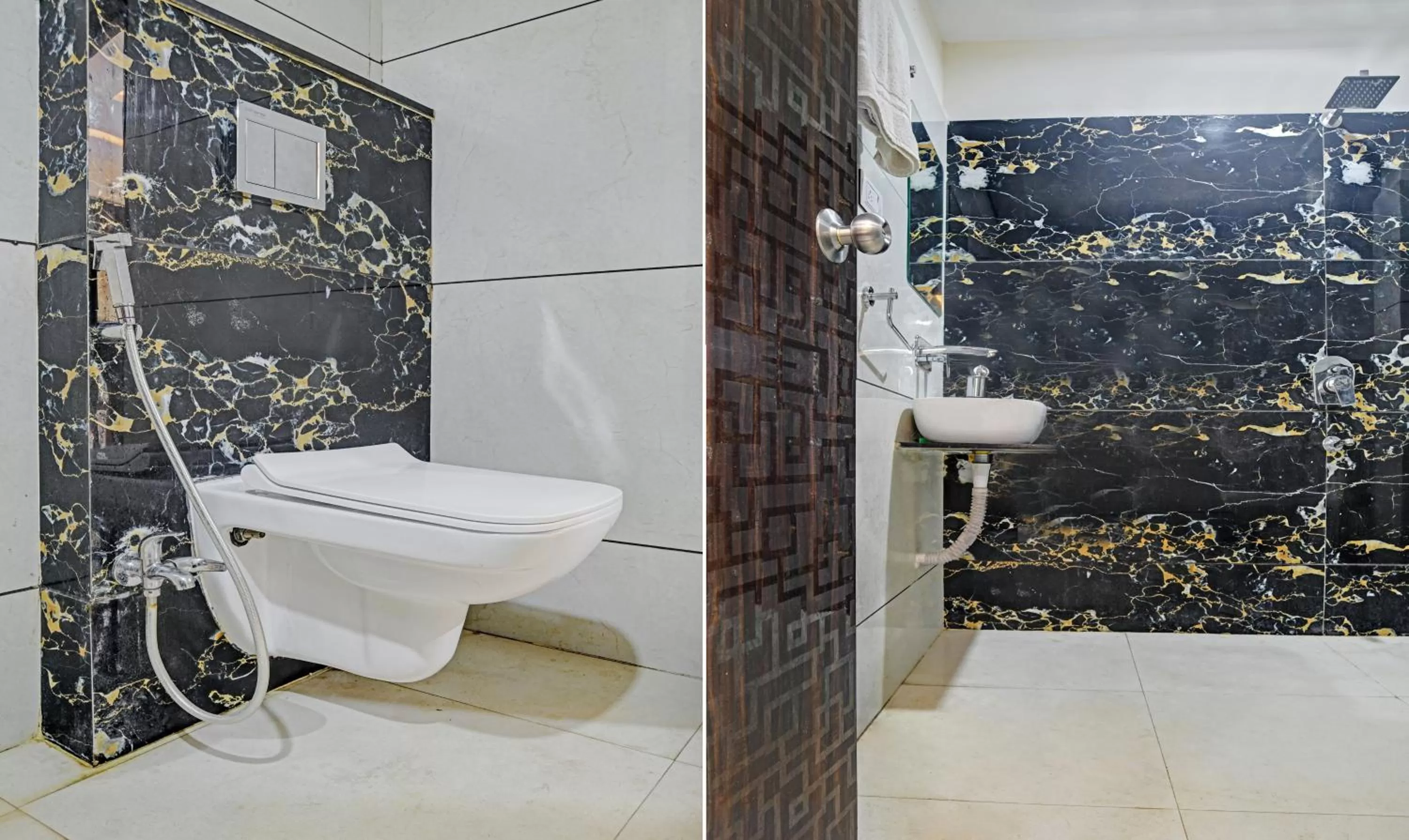 Bathroom in Treebo Jayshree Palace C21 Business Park