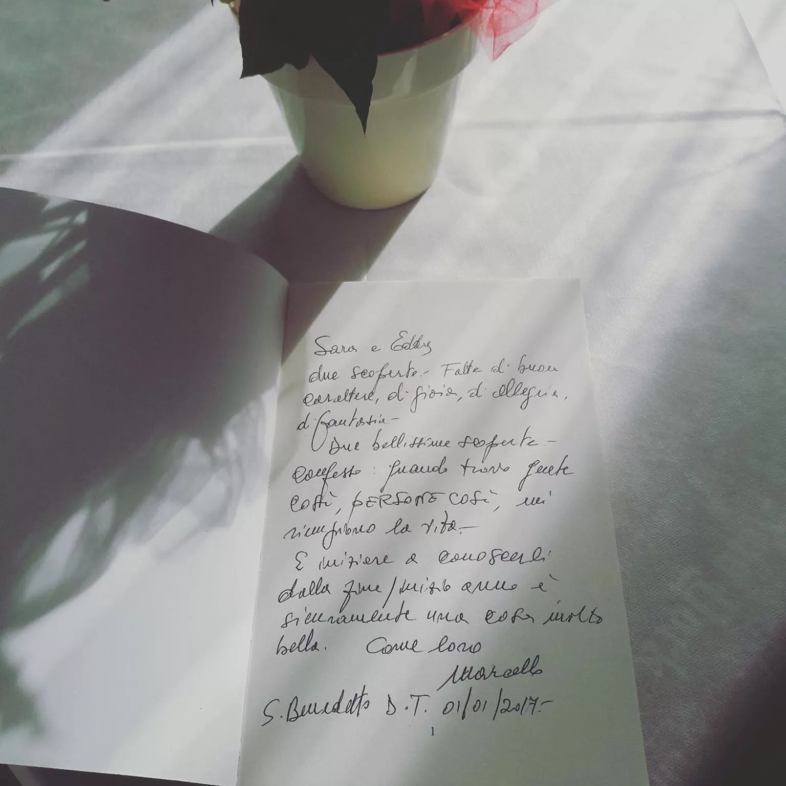 Decorative detail in B&B Incanto sotto il mare