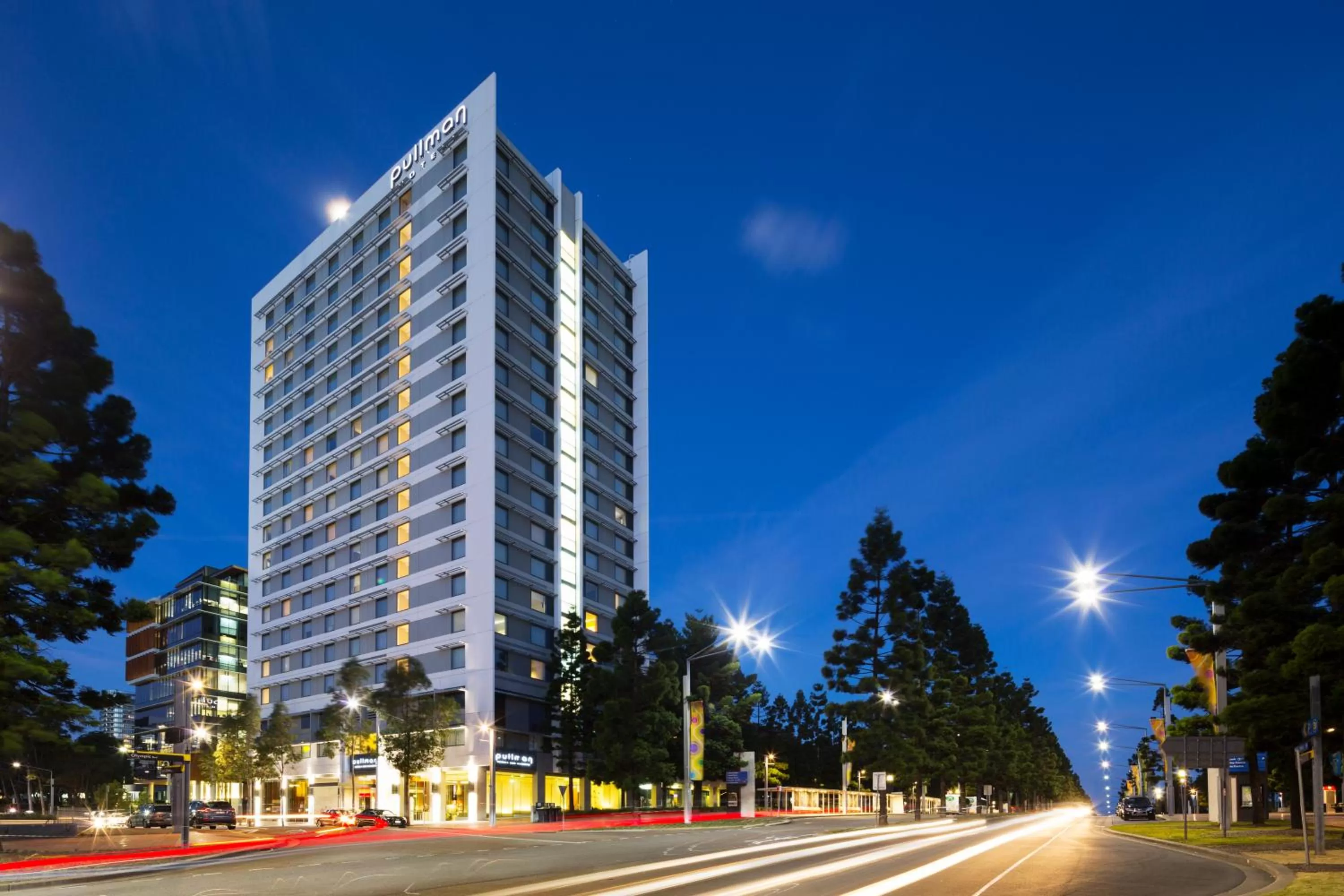 Property building in Pullman Sydney Olympic Park