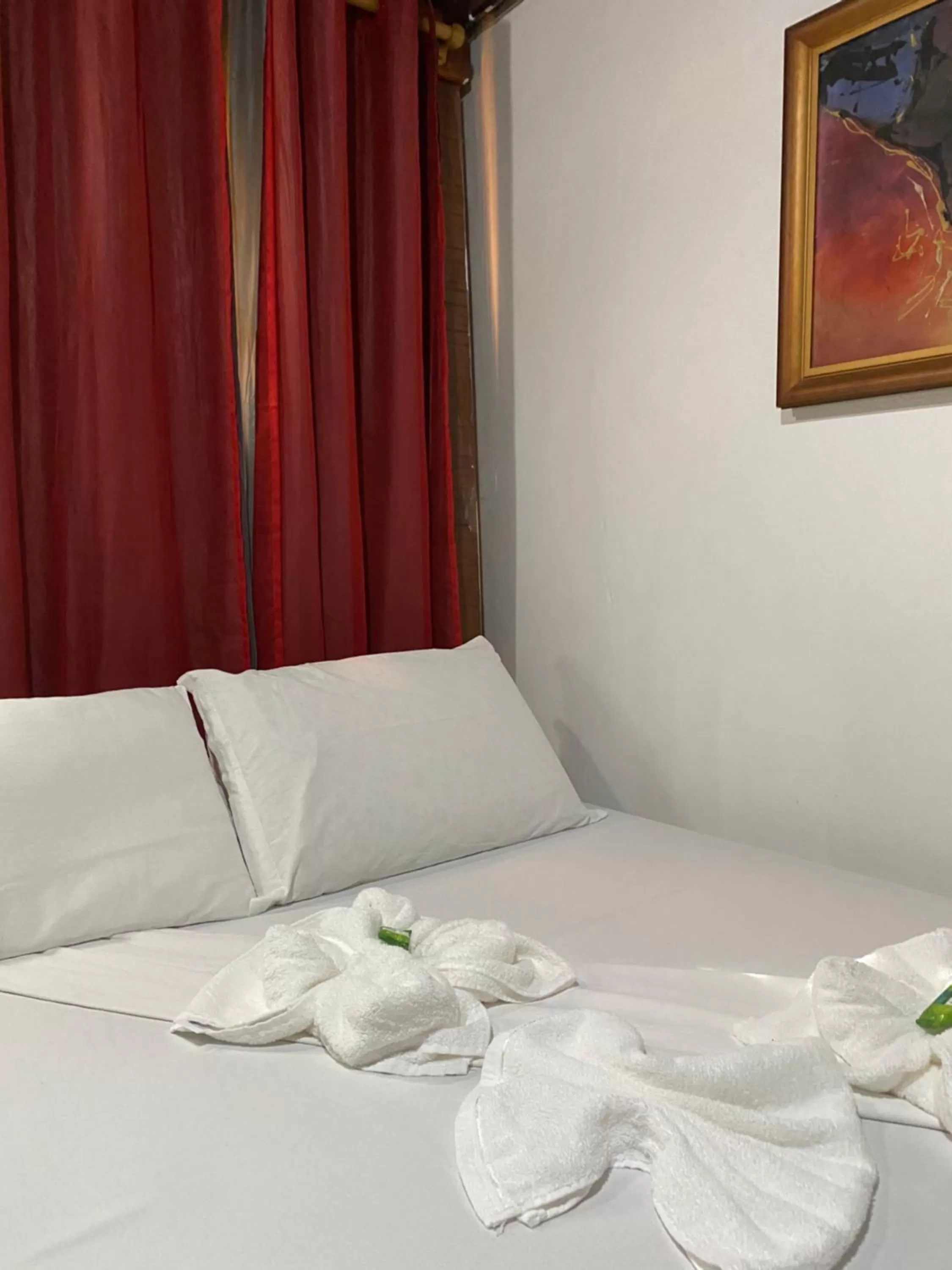 Bed in Pousada Vitória do Lopes