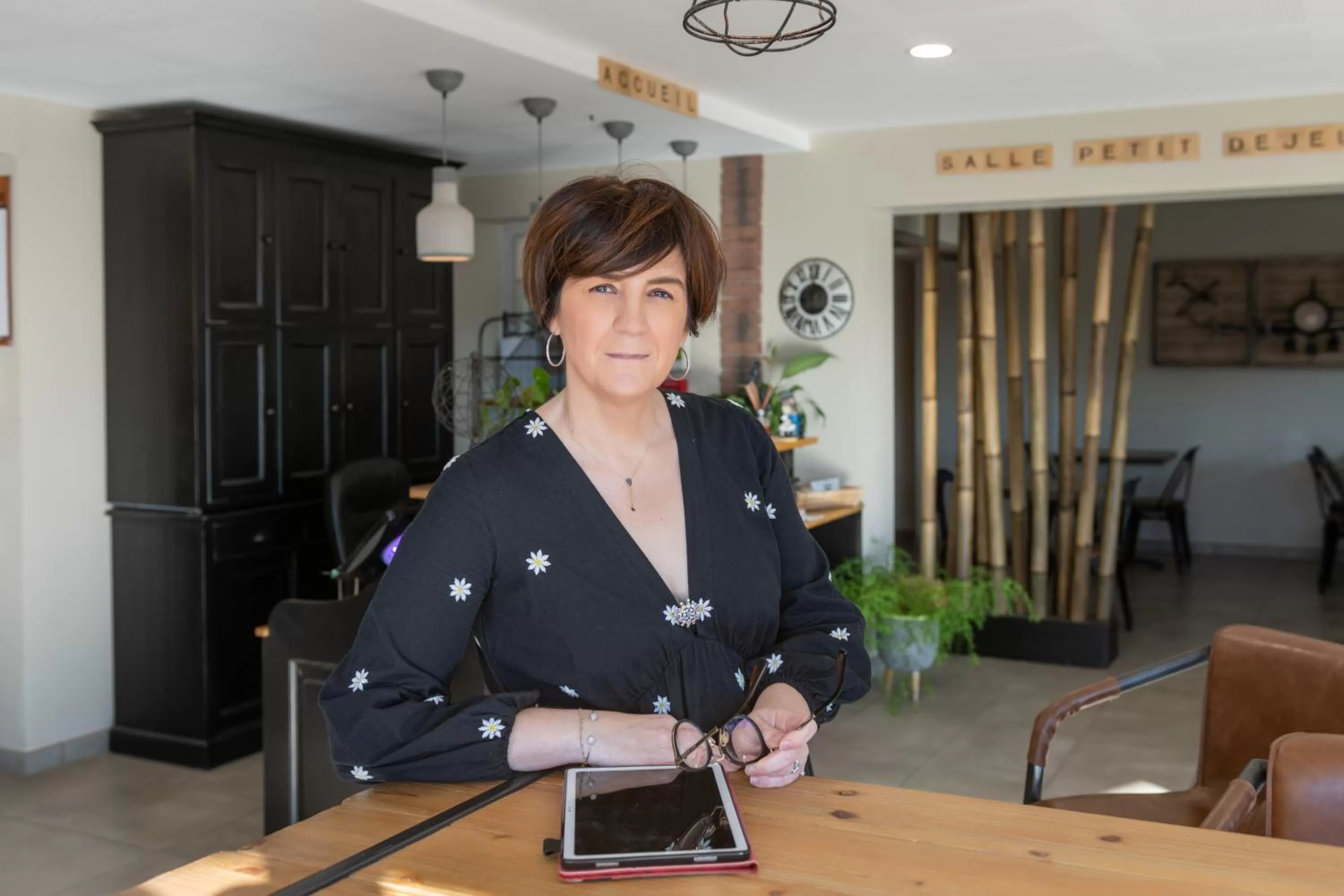 Staff in L'Horloge Gourmande