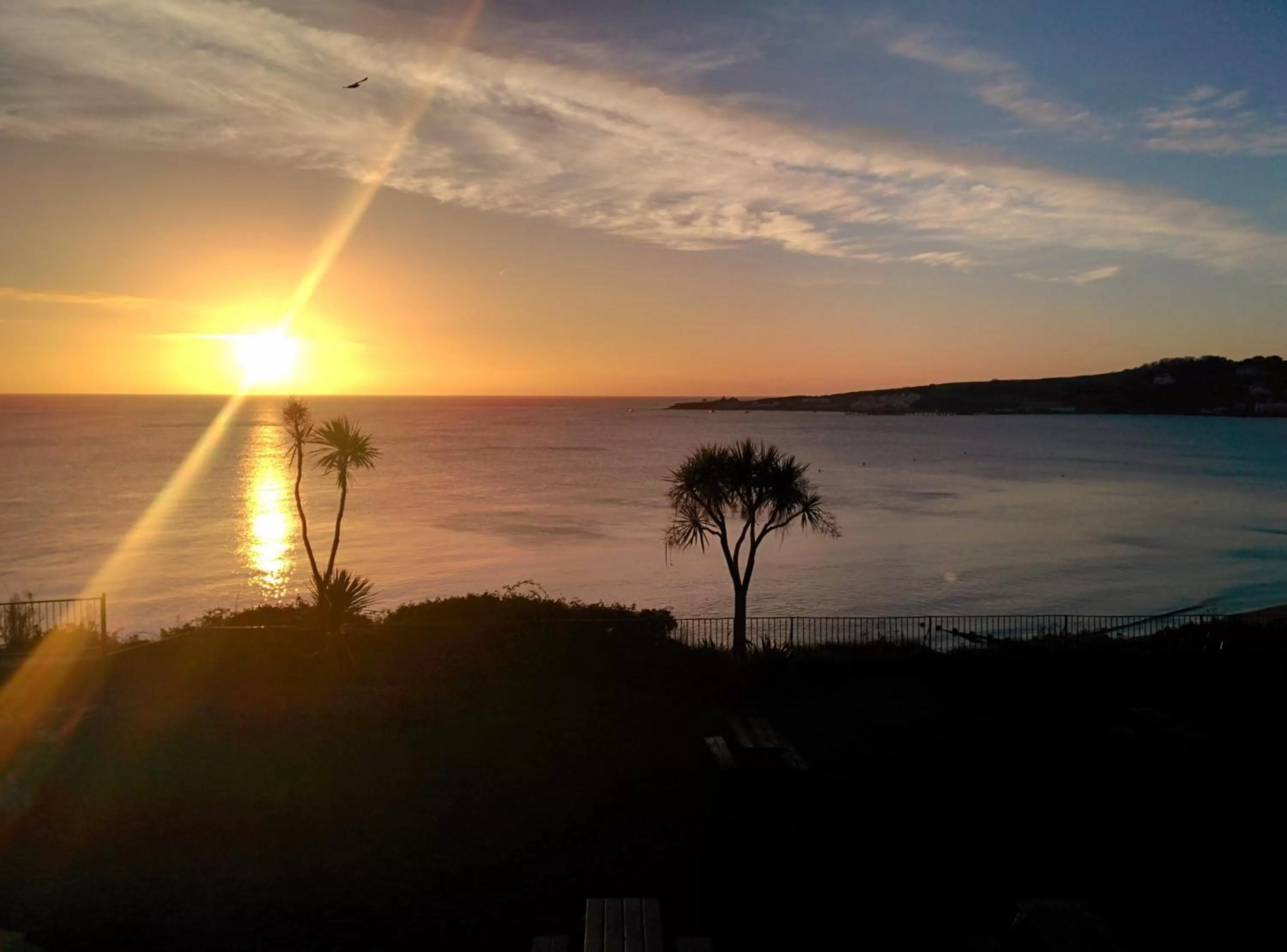 Sea view in Grand Hotel Swanage