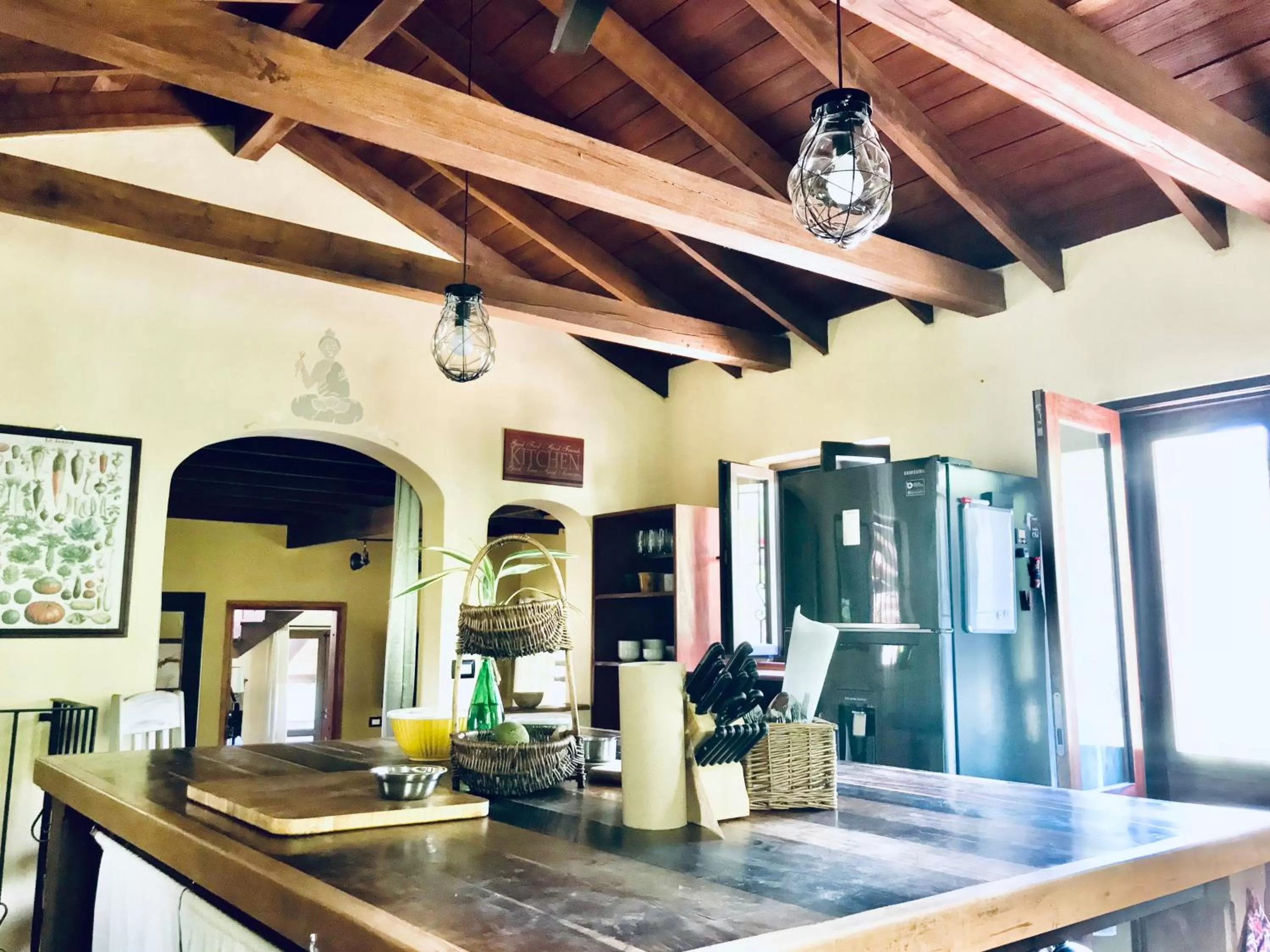 Kitchen or kitchenette in Sattva Land