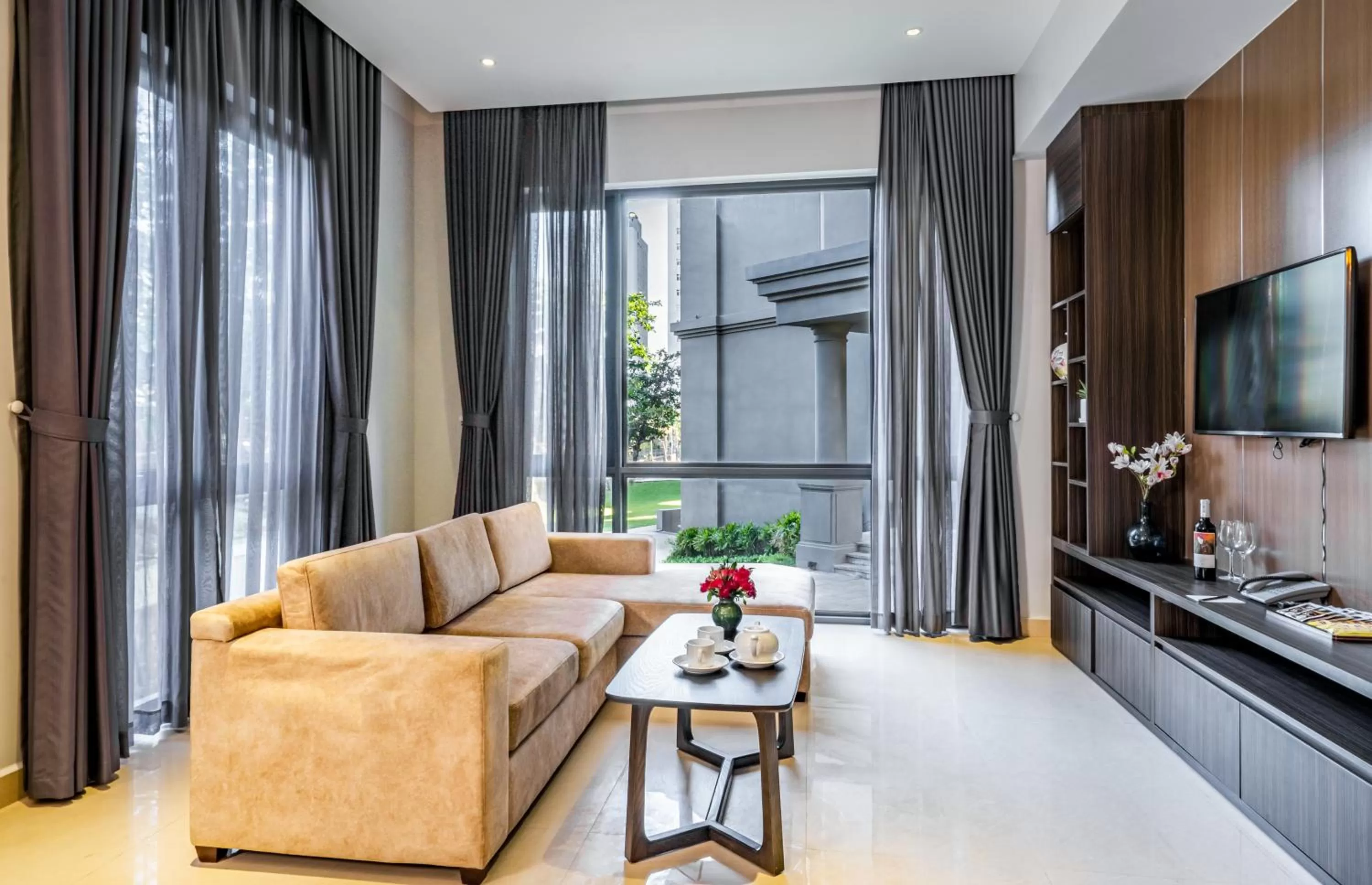 Living room in The Cap Hotel