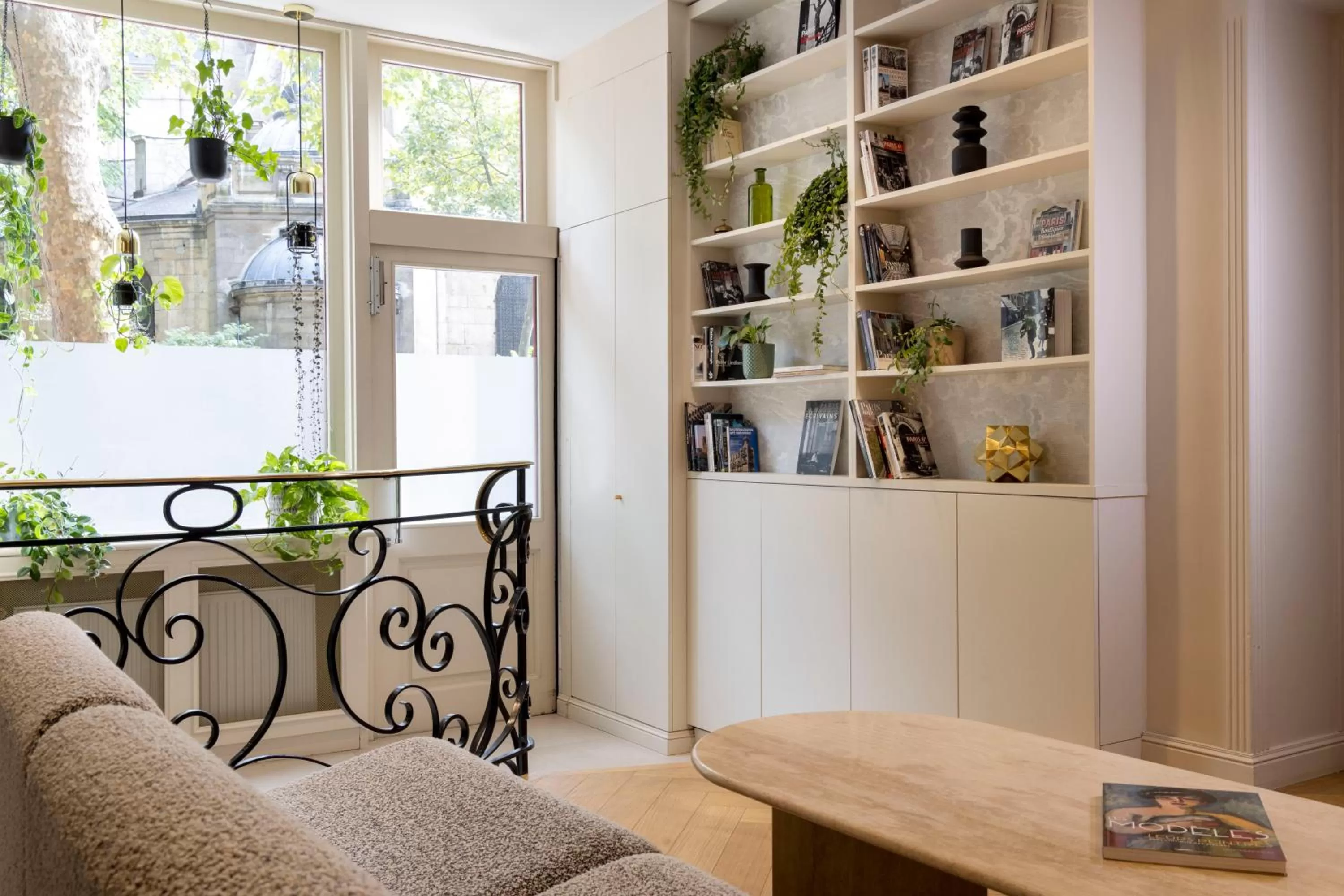 Living room in Hotel Abbatial Saint Germain