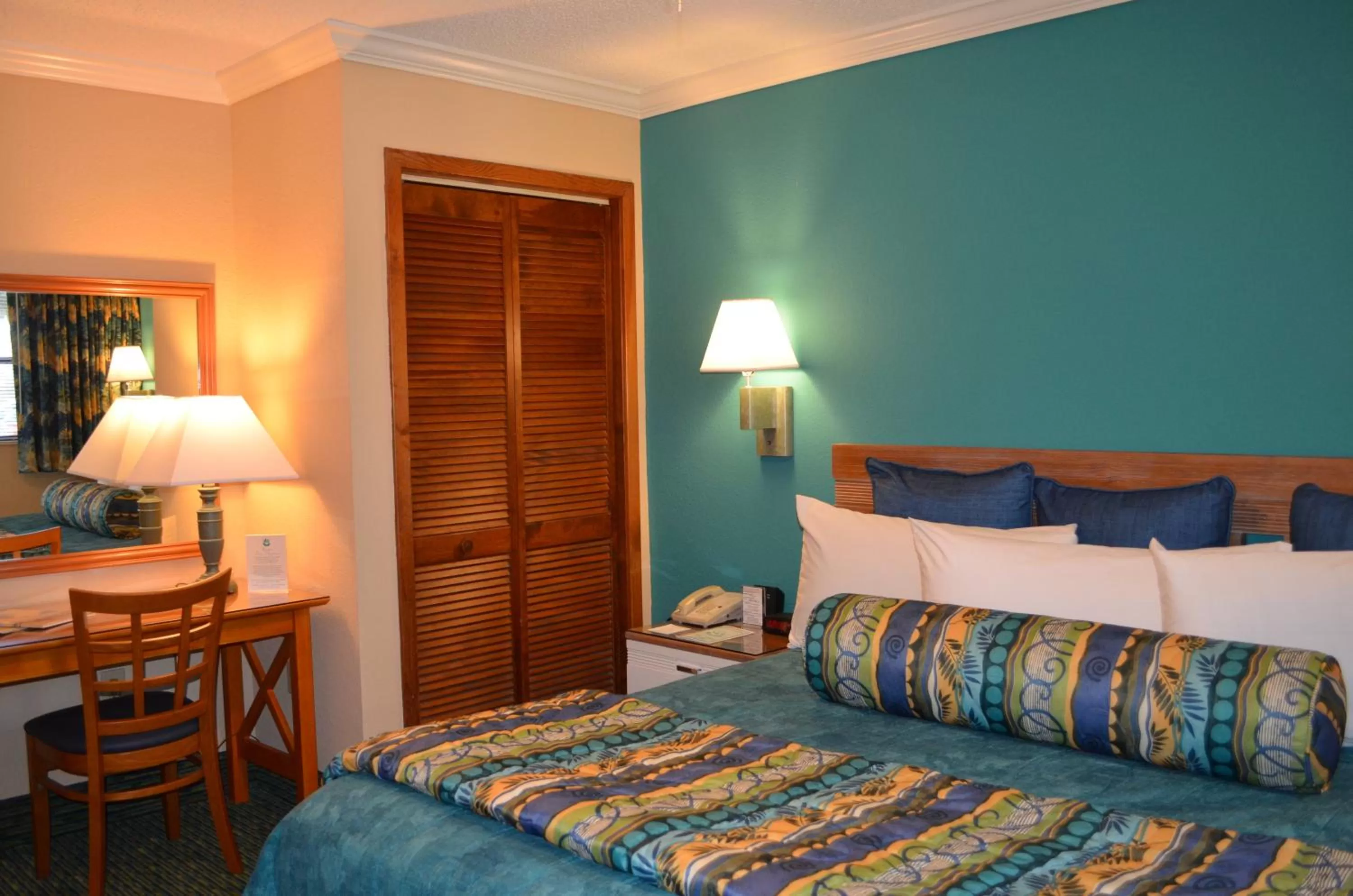 Bedroom, Bed in Sun Viking Lodge - Daytona Beach