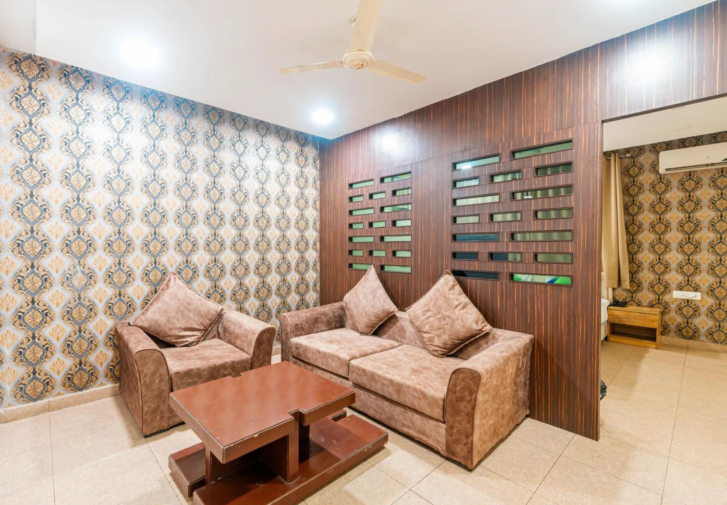 Seating area in Treebo Trend Spring Brooks - Koregaon Park