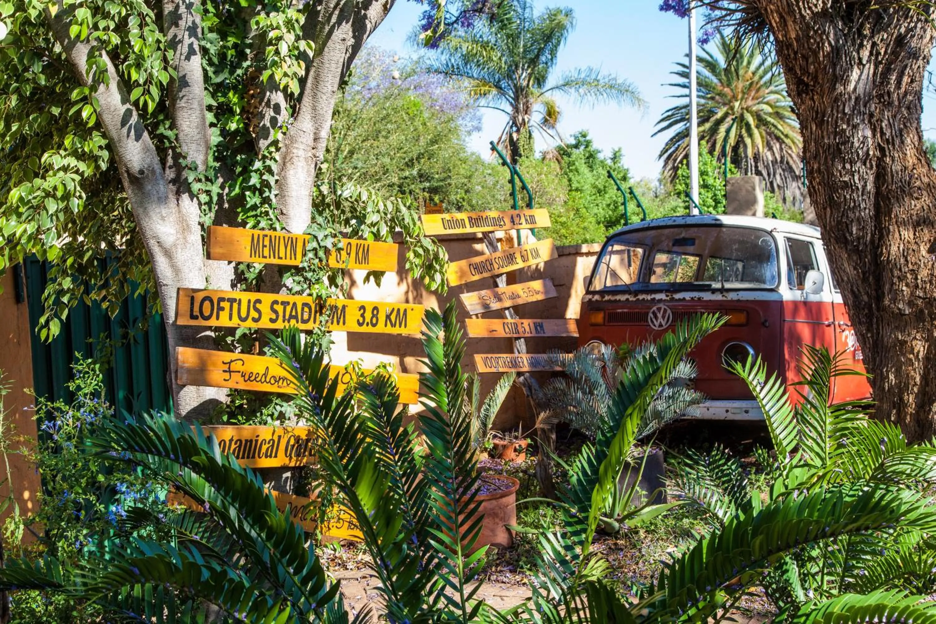 Decorative detail in 3@Marion Guest House