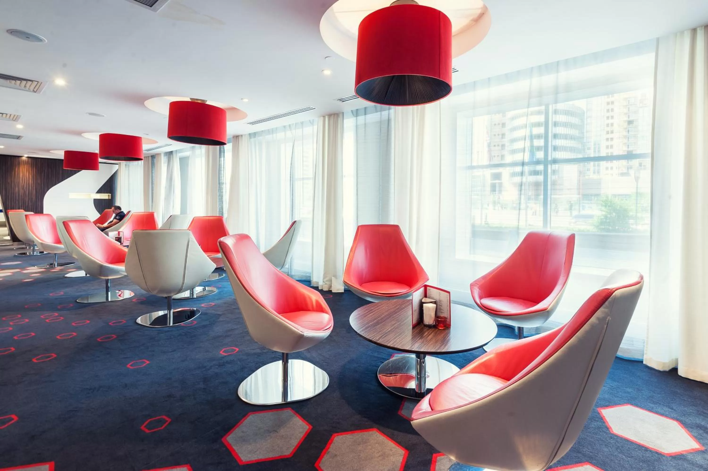Lounge or bar in Park Inn by Radisson Hotel Astana
