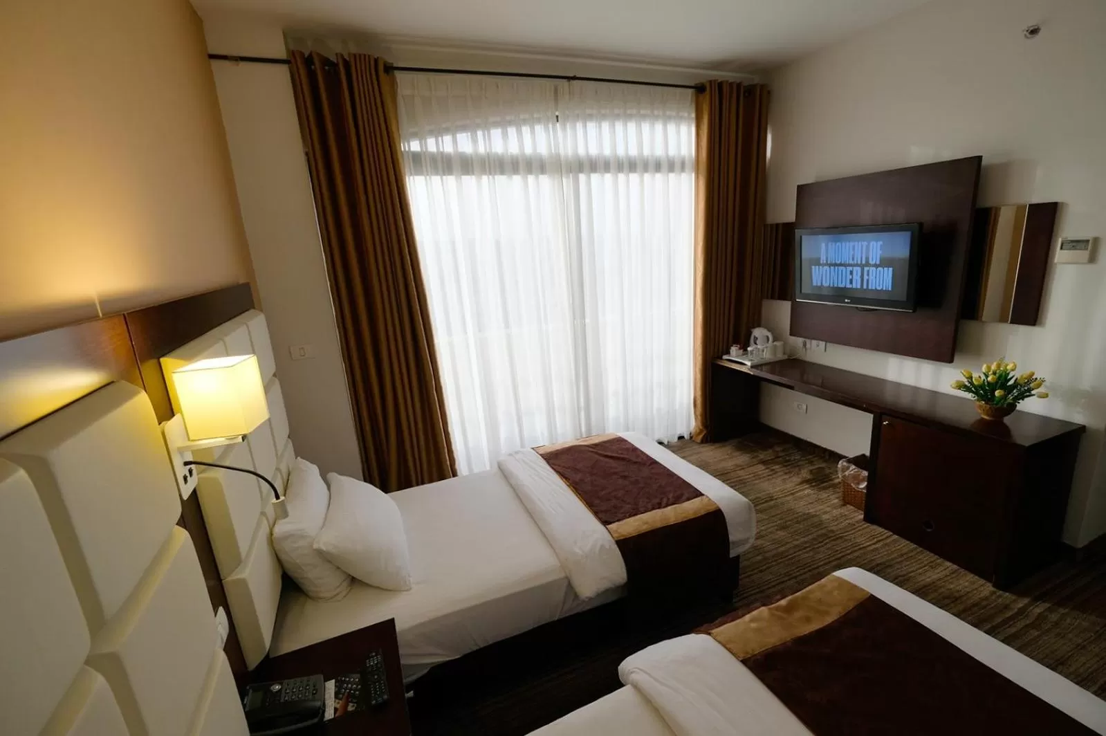 Photo of the whole room, Bed in Ambassador City Hotel - Bethlehem