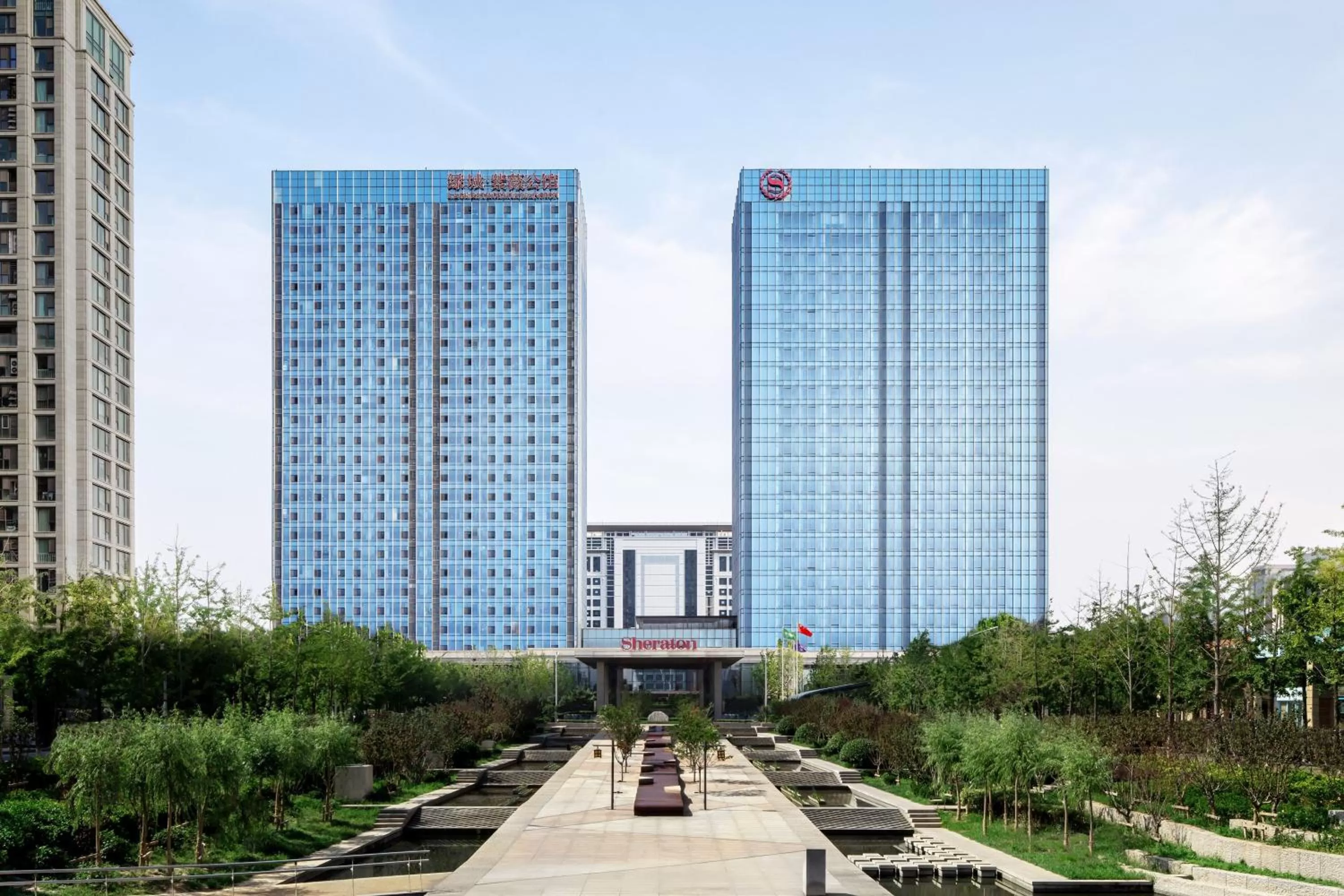 Property building in Sheraton Qingdao Jiaozhou Hotel