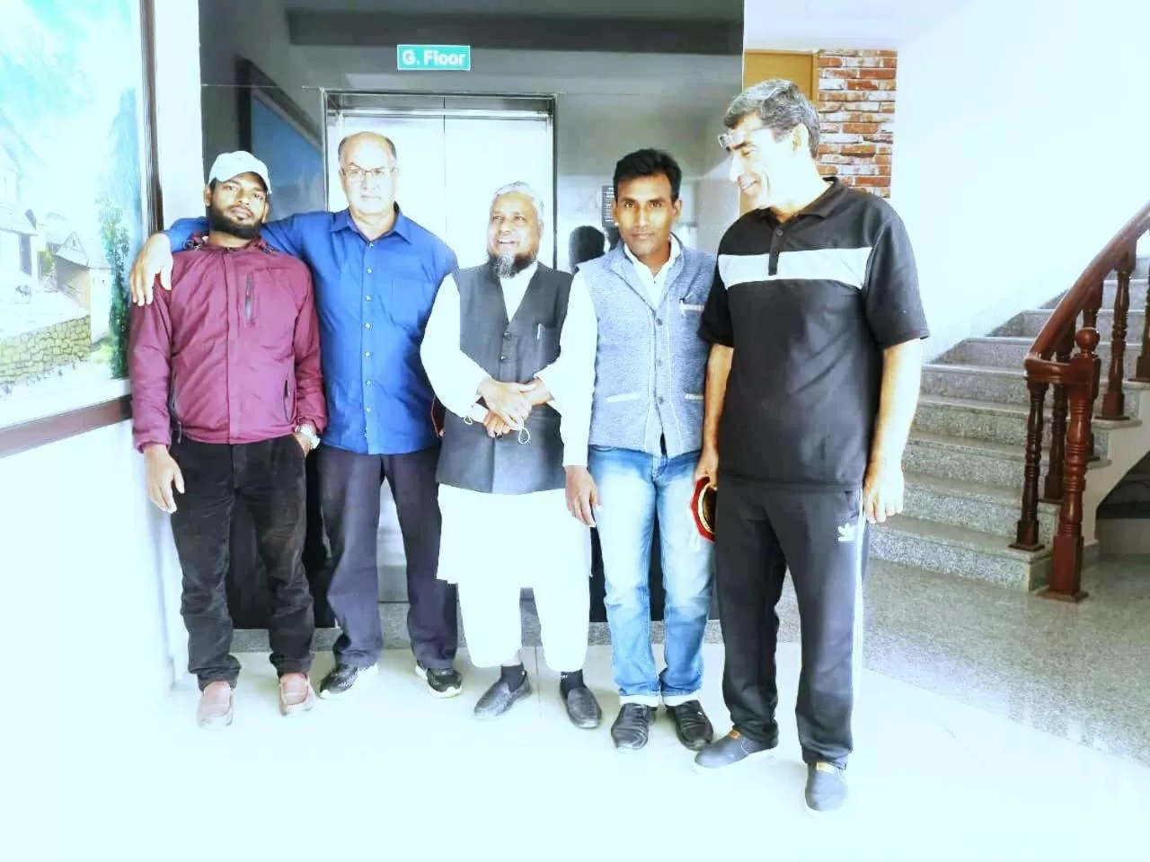 group of guests in Hotel Krishna Kathmandu