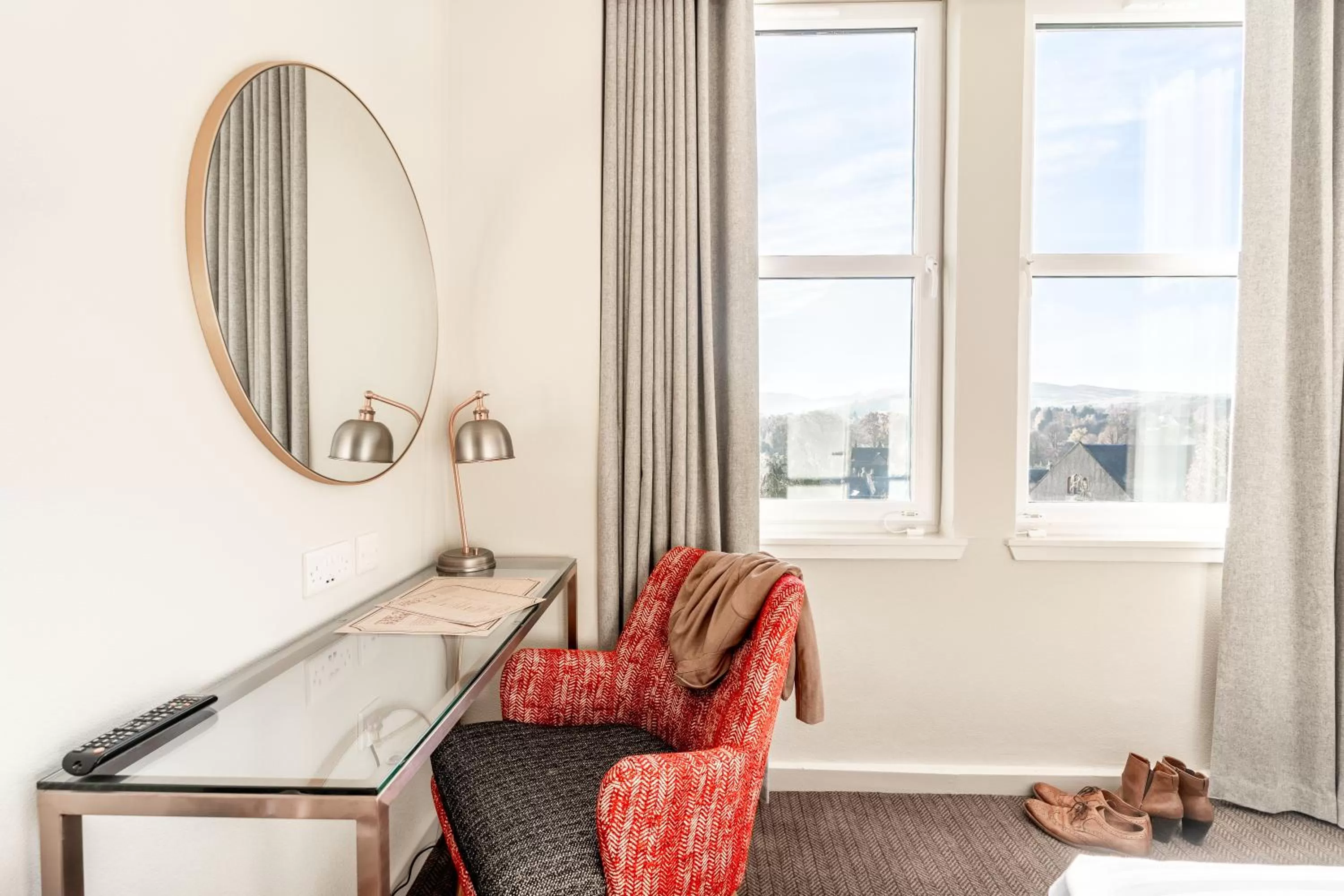 Seating area in The Park