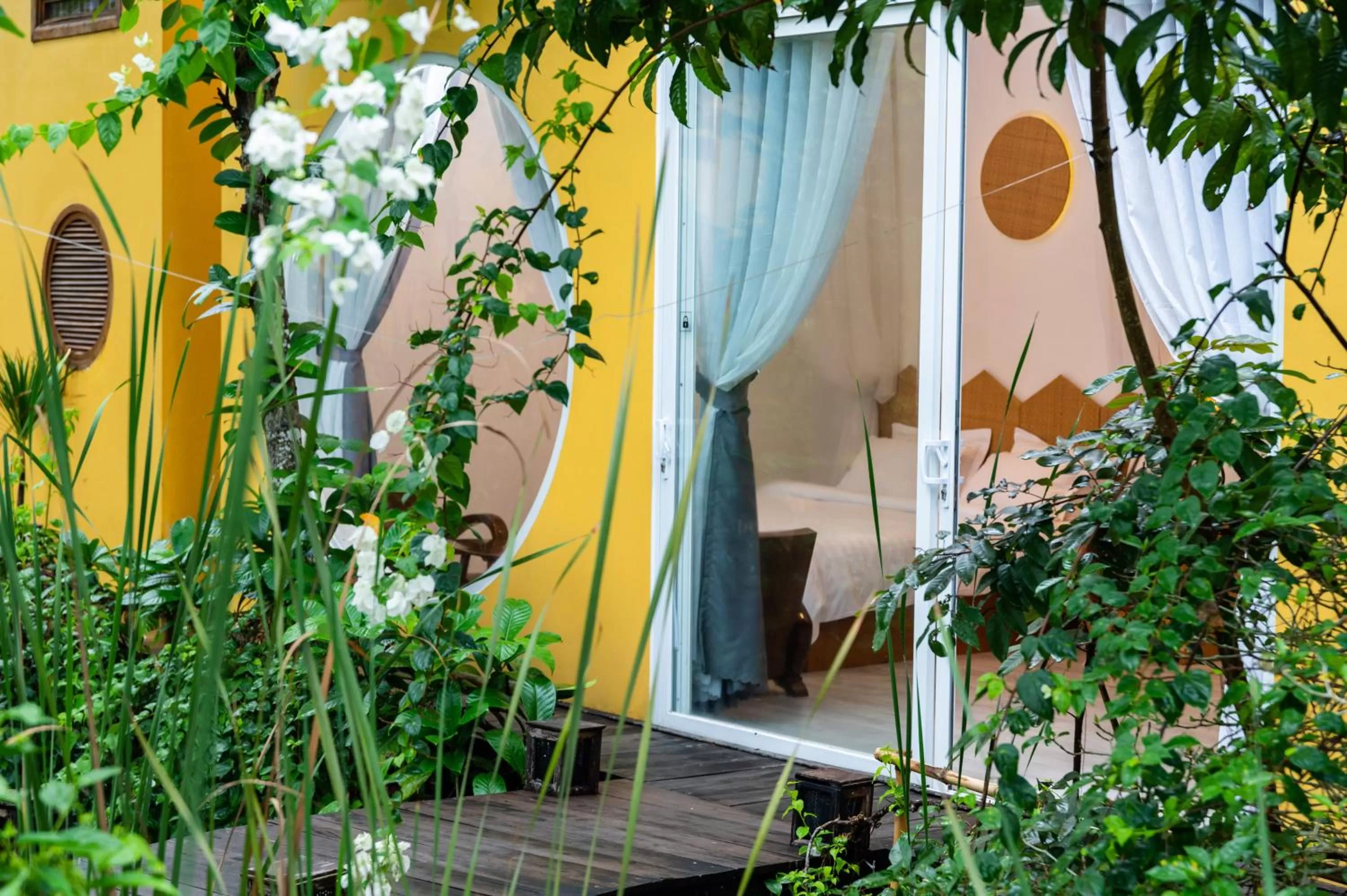 Bedroom in Binh Minh Eco Lodge