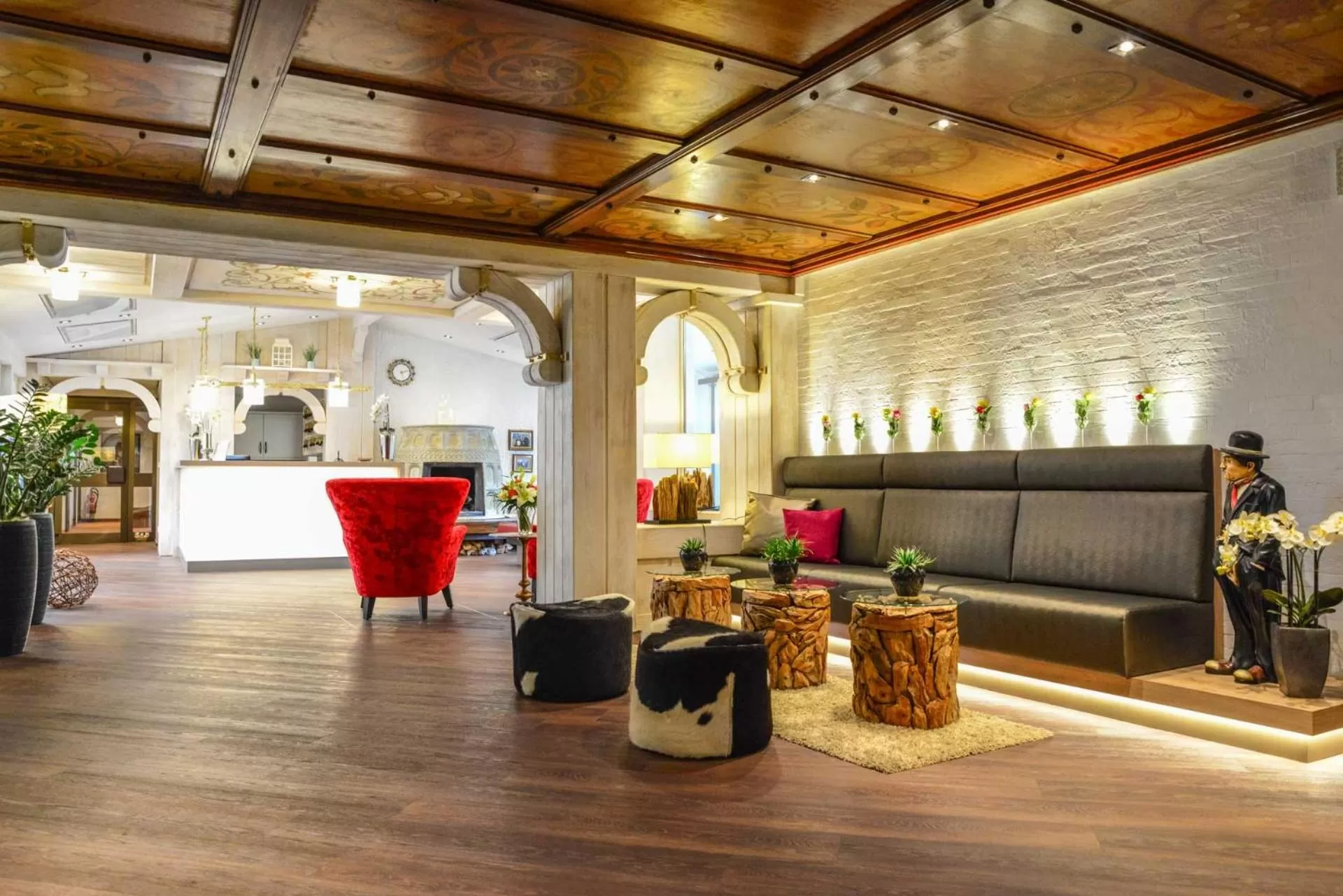 Lobby or reception, Lobby/Reception in Landhotel Steiner