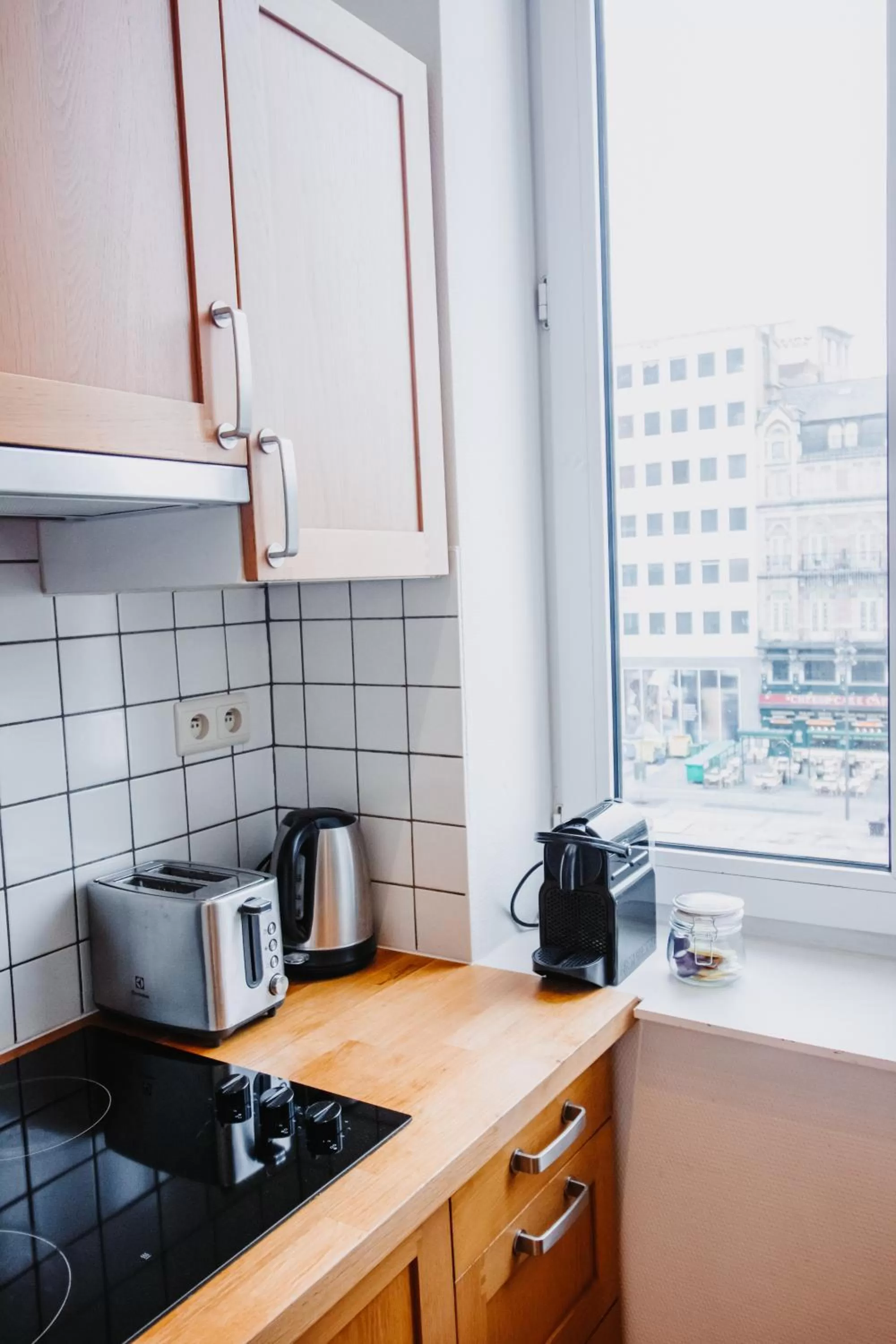 kitchen in Super central in Brussels