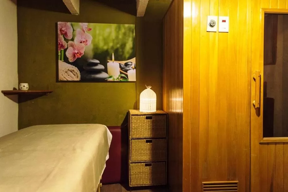 Bed in Hotel Casa de Vino