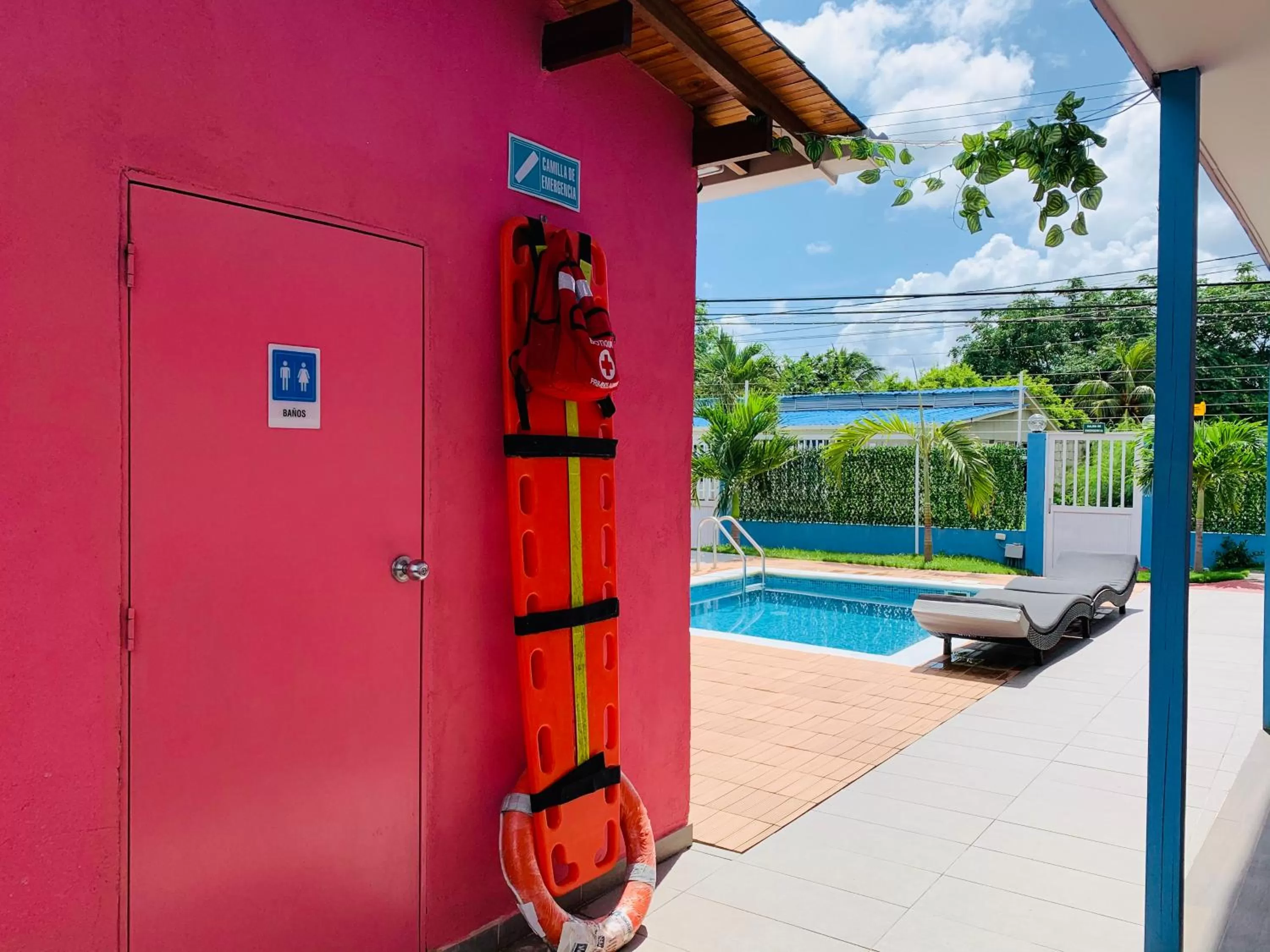 Garden in Be Happy Hotel