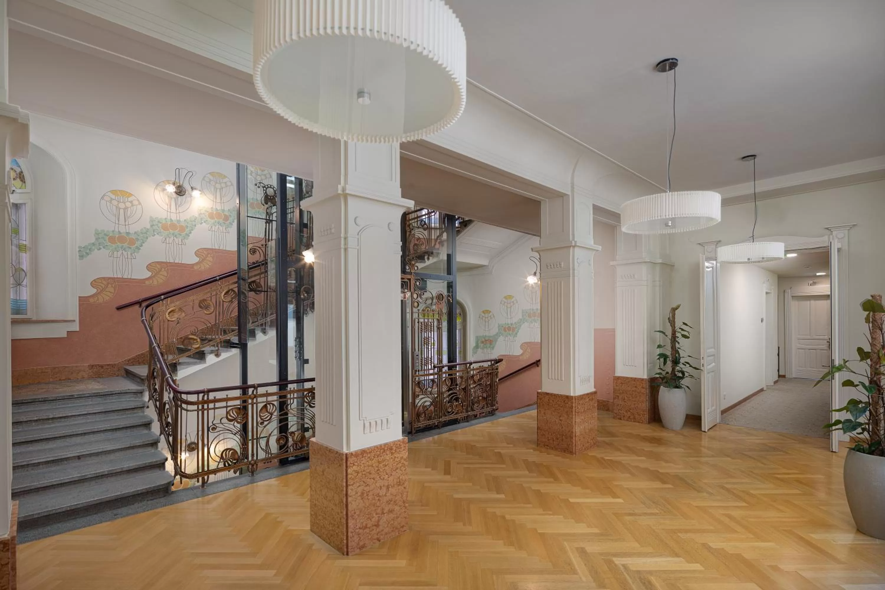 Lobby or reception in K+K Hotel Central