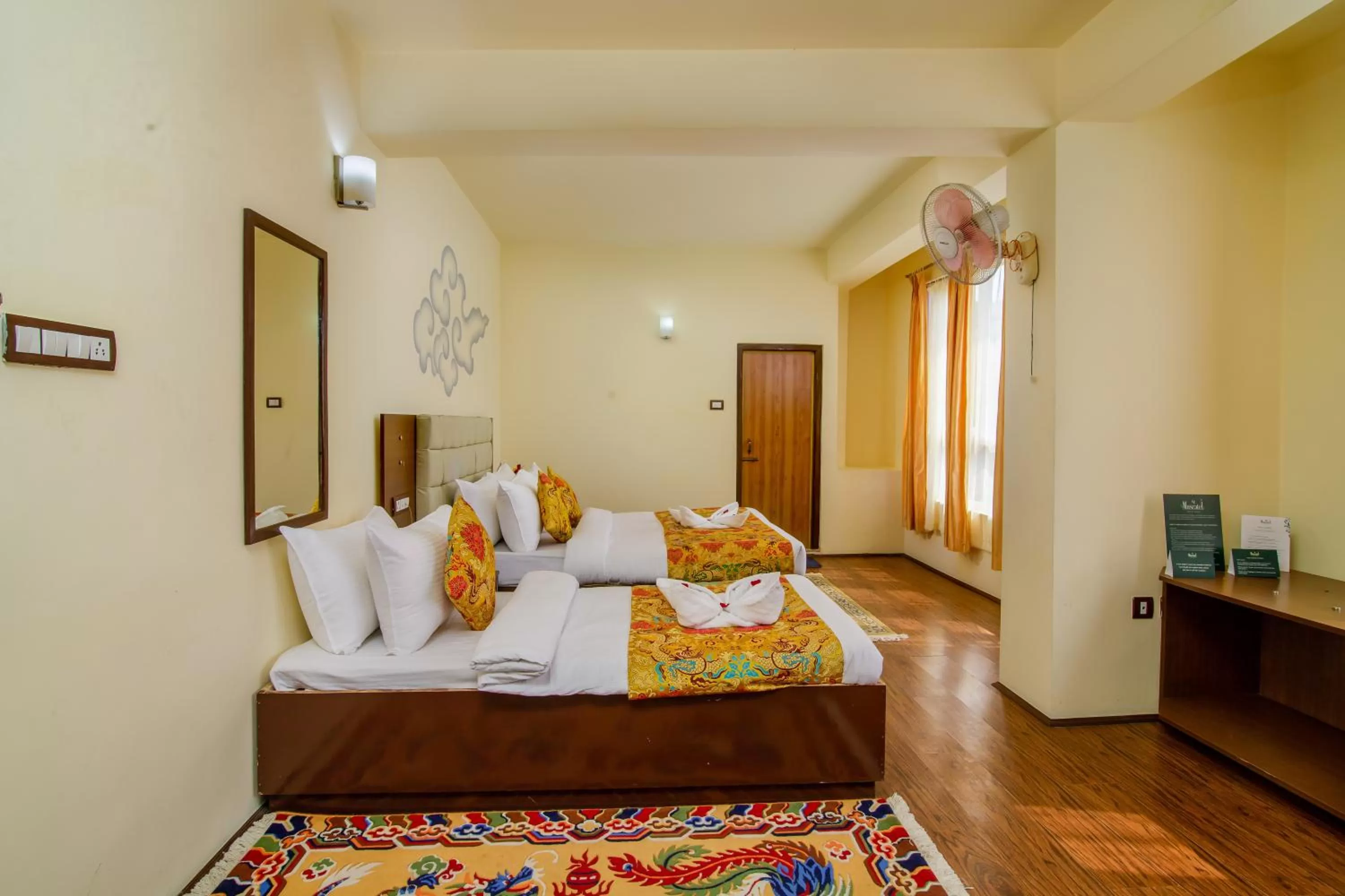 Bedroom, Bed in Muscatel Grand Silkroute - 300 Mts from MG Marg