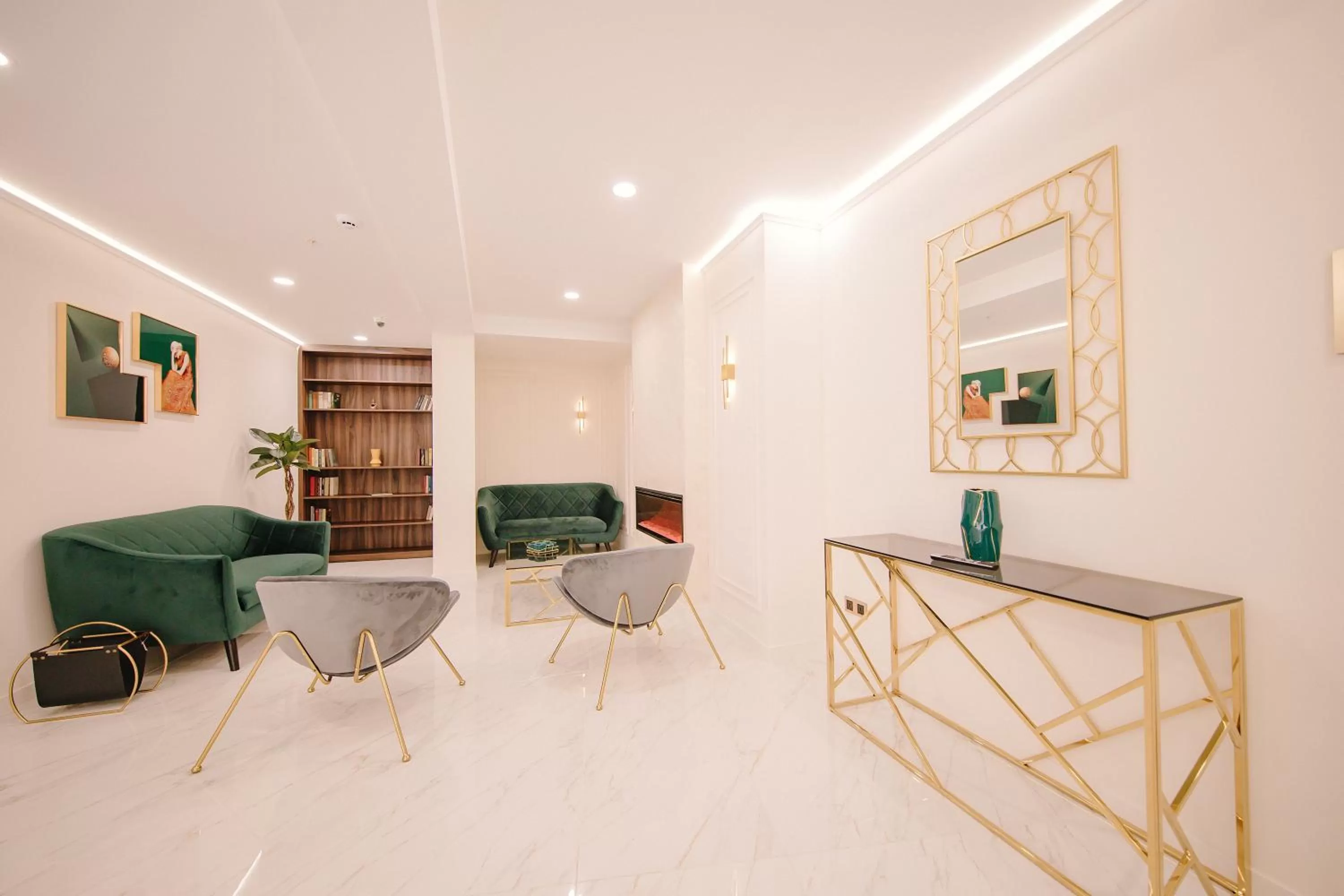 Seating area in Orden Hotel